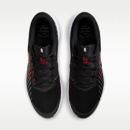 Nike Run Defy - Μαύρο/University Red/Λευκό/Cool Grey - 4