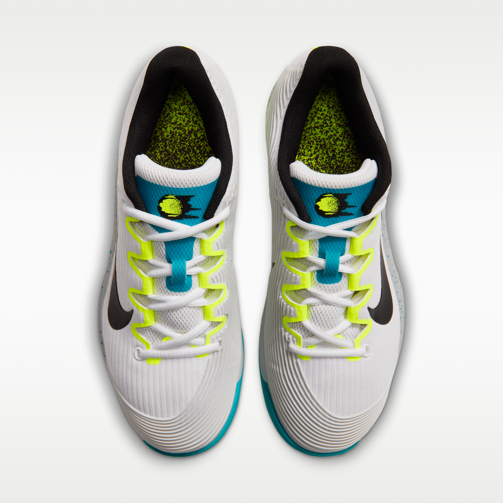 Nike Vapor 12 - Λευκό/Volt/Energy/Μαύρο - 4