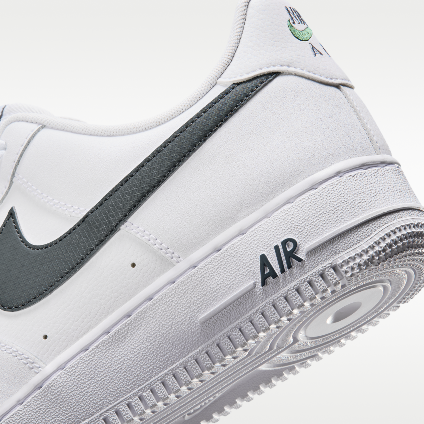 Nike Air Force 1 '07 - Λευκό/Fir/Cool Grey/Cool Grey - 8