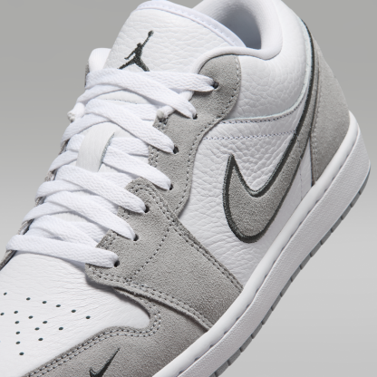 Air Jordan 1 Low SE - Λευκό/Iron Grey/Wolf Grey - 7