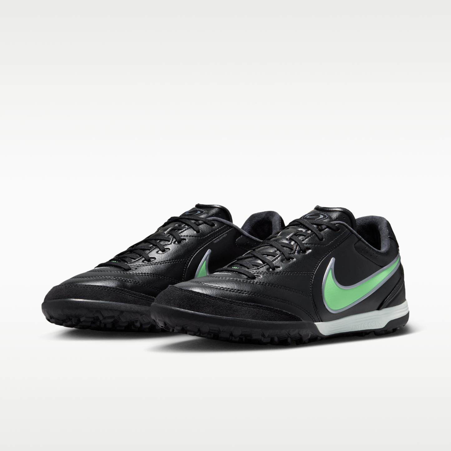 Nike Tiempo Ligera Pro - Μαύρο/Μαύρο/Illusion Green (IB4477-002) - 5