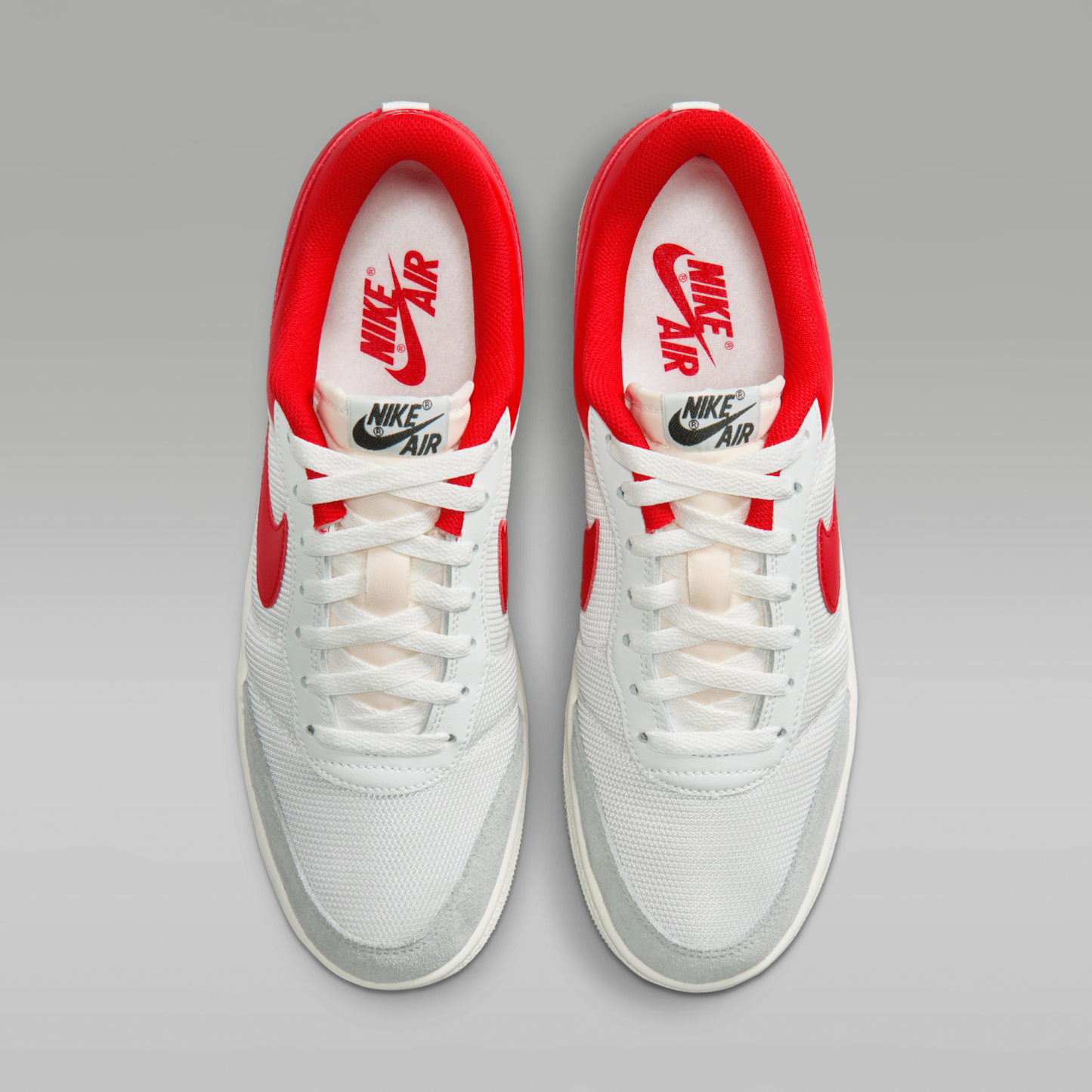 Air Jordan Skyline Low - Summit White/University Red/Light Smoke Grey/Μαύρο - 4