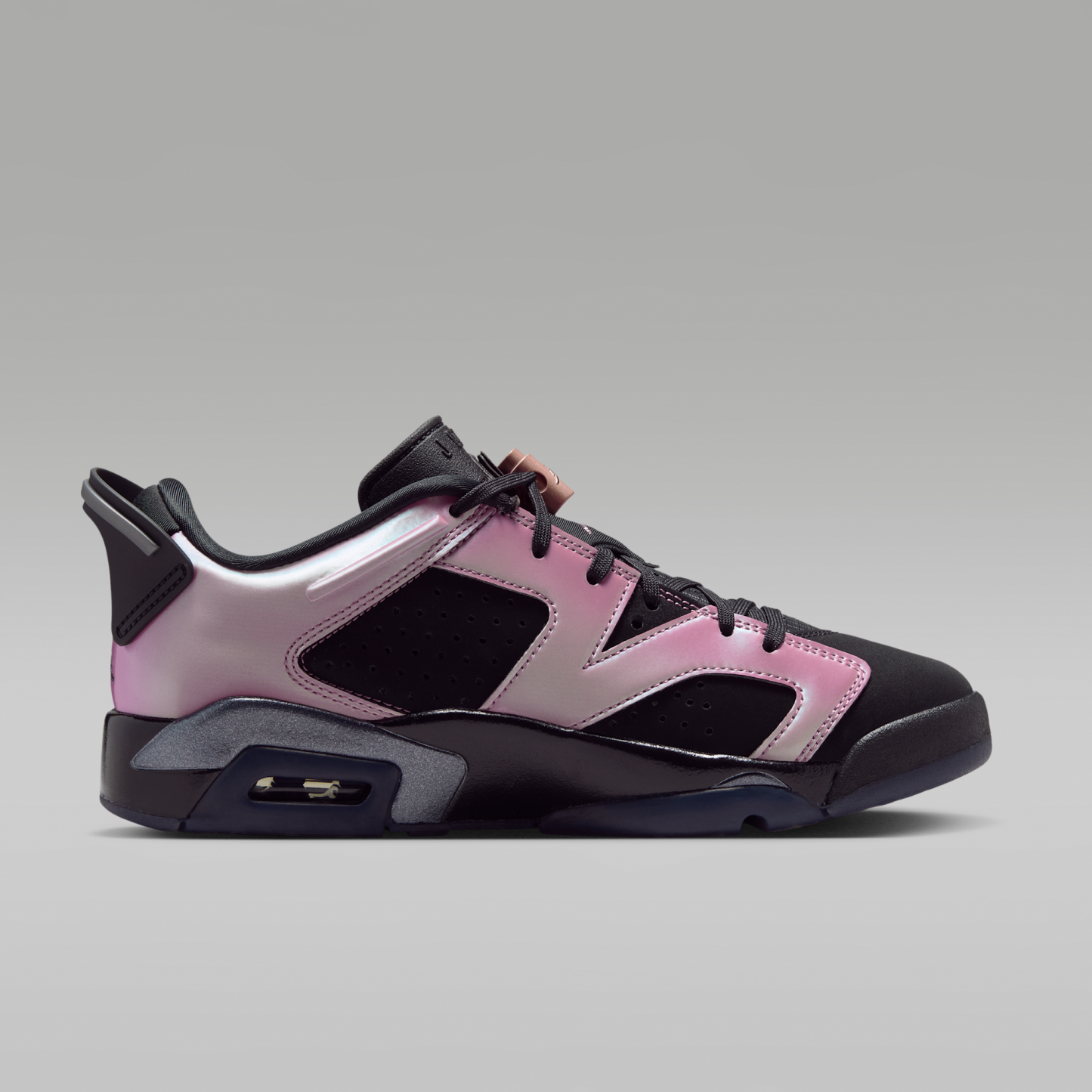 Air Jordan 6 Retro Low "Metamorphosis" - Μαύρο/Desert Berry/Μαύρο - 3