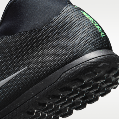 Nike Mercurial Superfly 11 Club - Μαύρο/Μαύρο/Illusion Green (IO1498-001) - 8