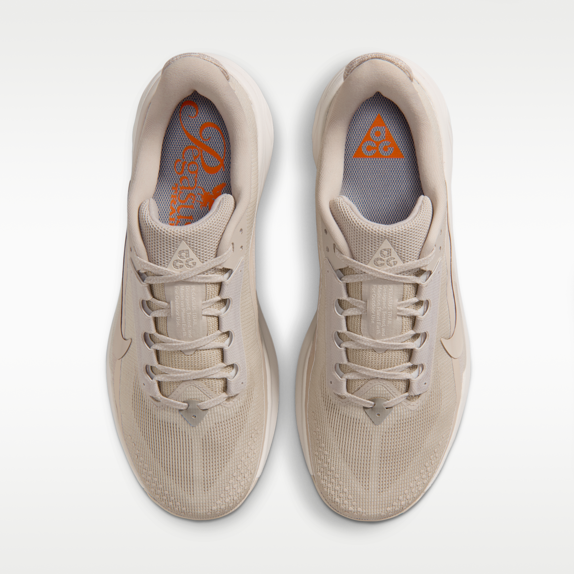 Nike ACG Pegasus Trail - Cream II/Light Orewood Brown/Safety Orange/Cream II - 4