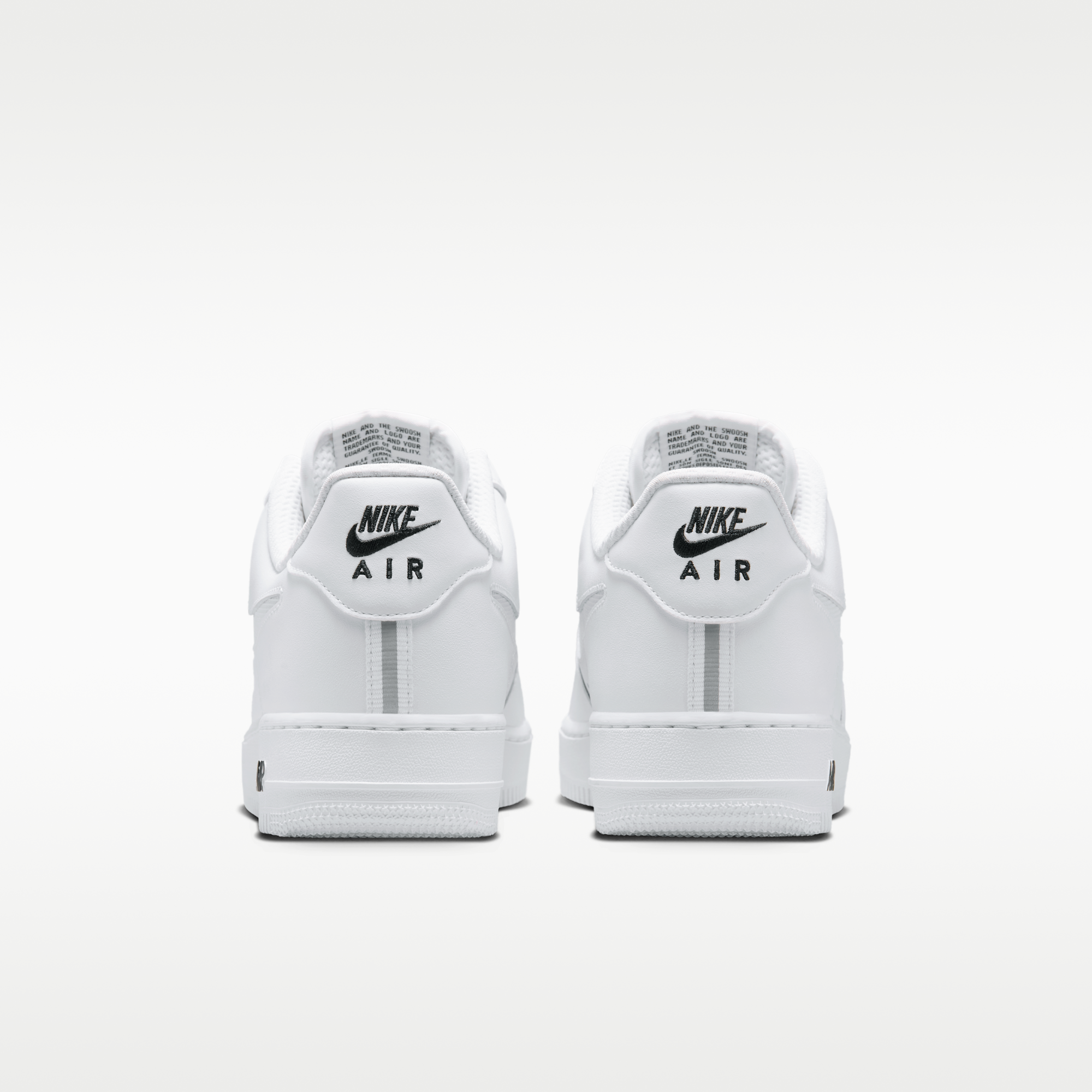 Nike Air Force 1 '07 LV8 - Λευκό/Μαύρο/Reflect Silver - 6
