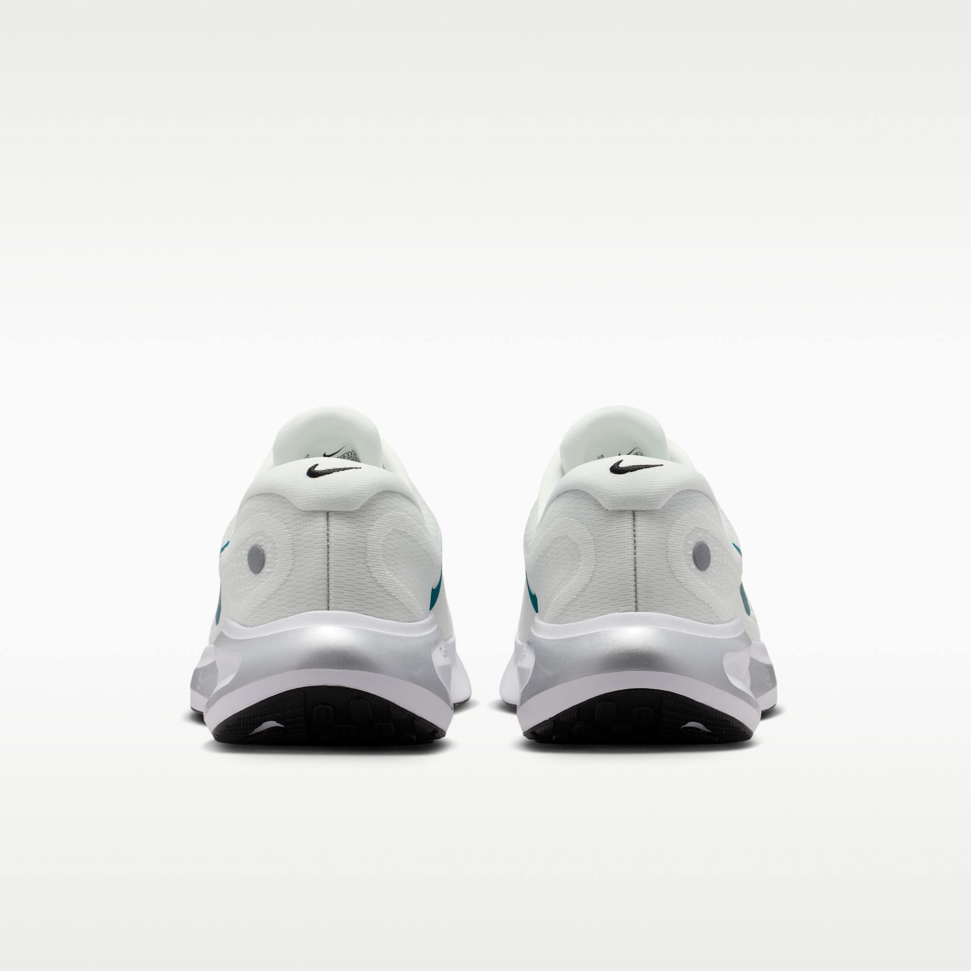 Nike Journey Run - Summit White/Μαύρο/Metallic Silver/Bright Spruce - 6