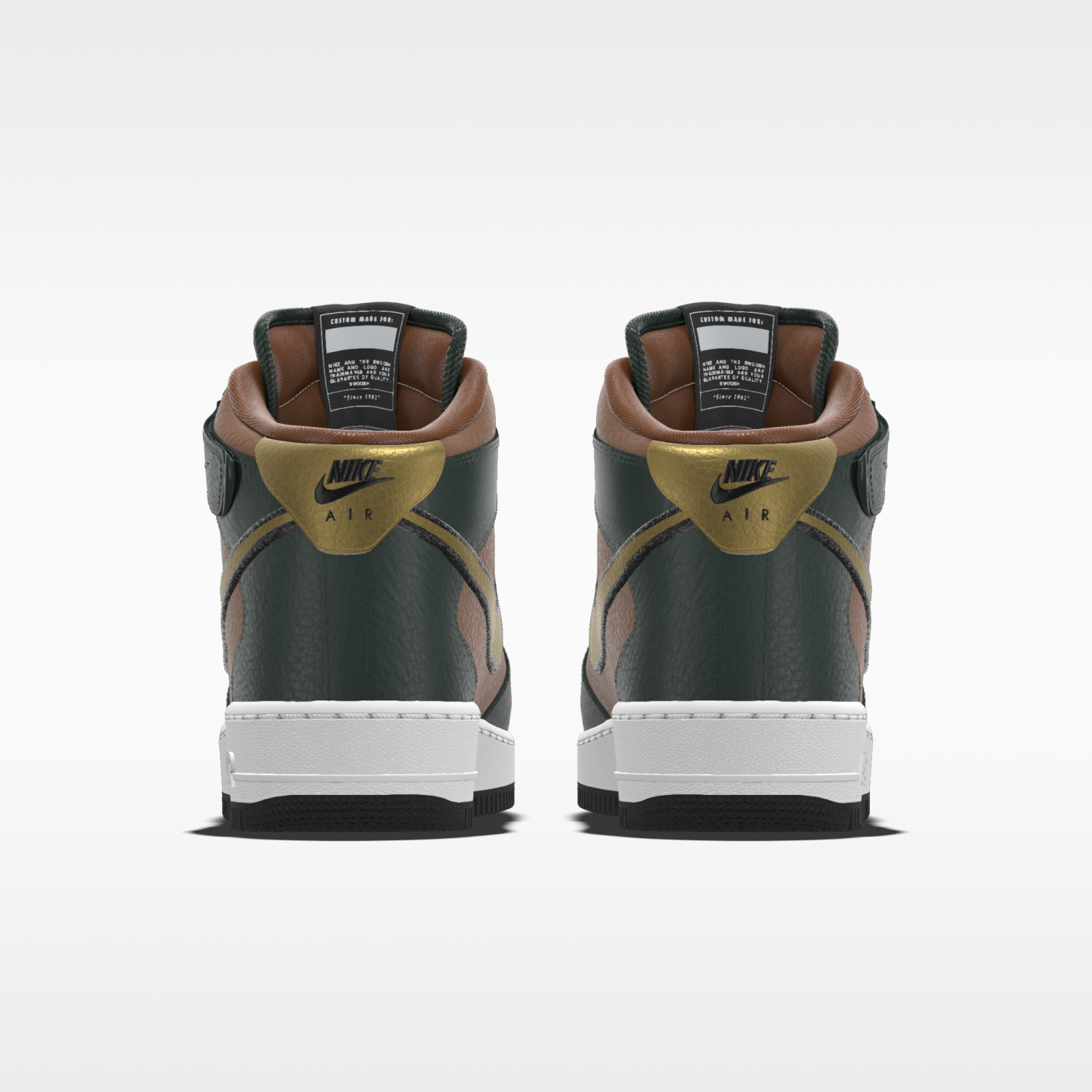 Nike Air Force 1 Mid By You - Πολύχρωμο/Πολύχρωμο/Πολύχρωμο (9731071236) - 5