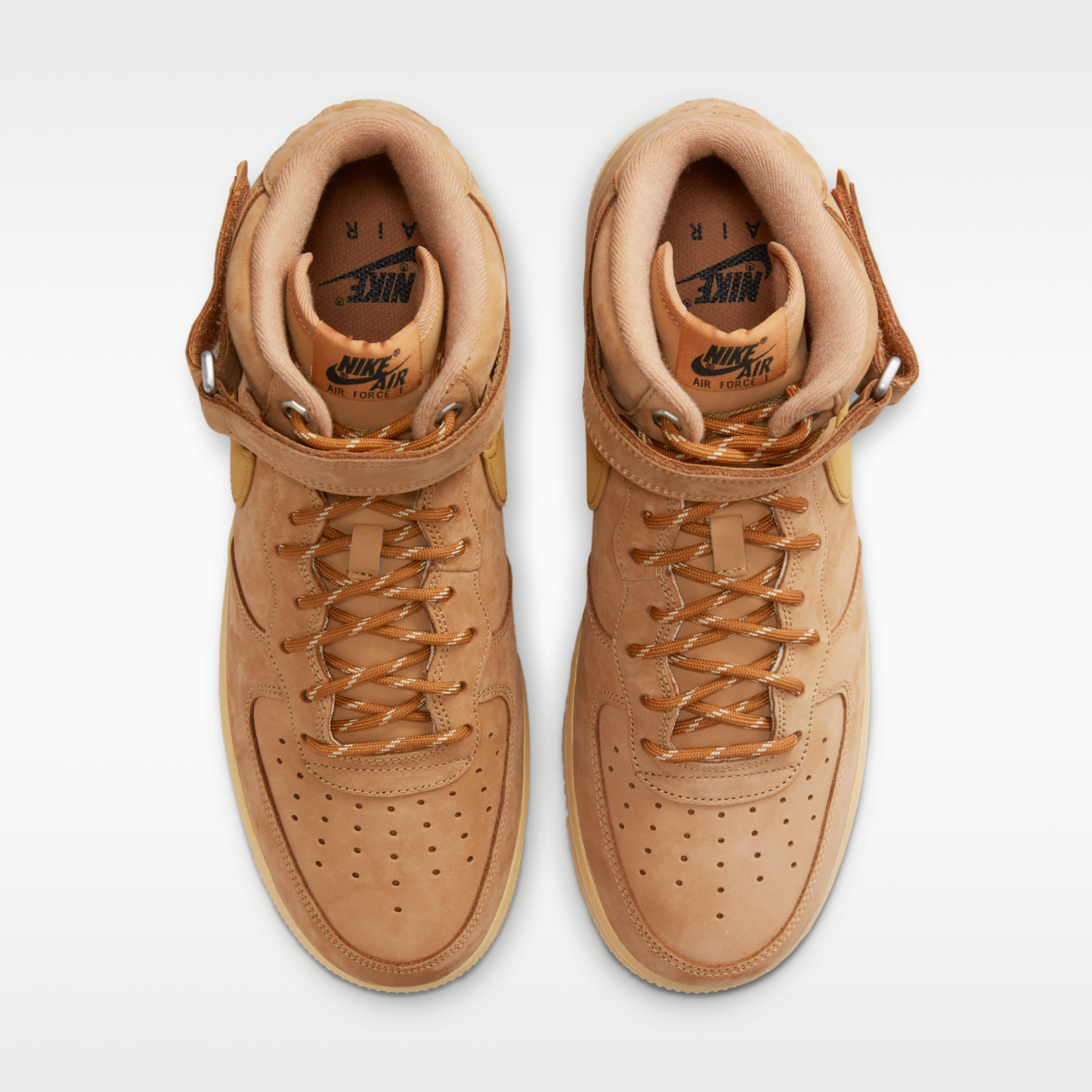 Nike Air Force 1 Mid '07 - Flax/Gum Light Brown/Μαύρο/Wheat - 4