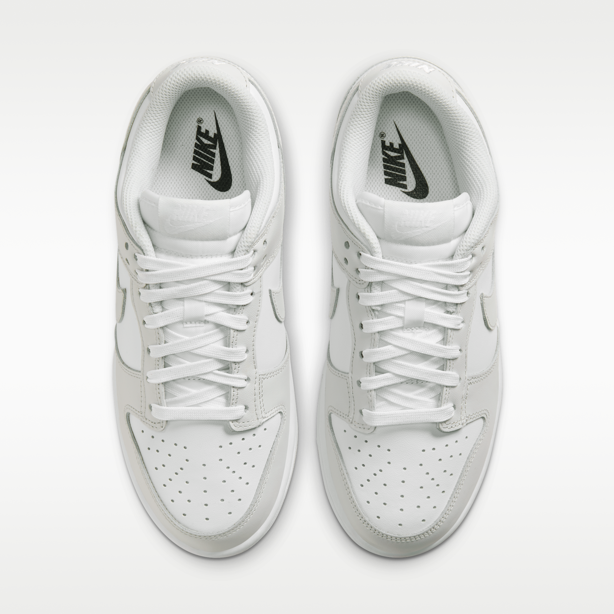 Nike Dunk Low - Λευκό/Λευκό/Photon Dust - 4