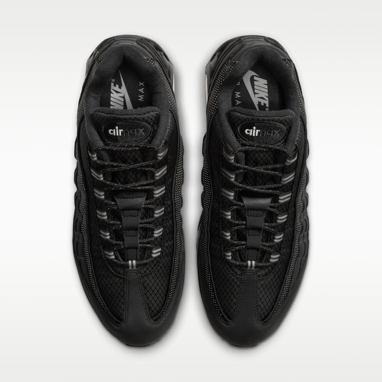 Nike Air Max 95 Big Bubble - Μαύρο/Λευκό/Wolf Grey/Anthracite - 4