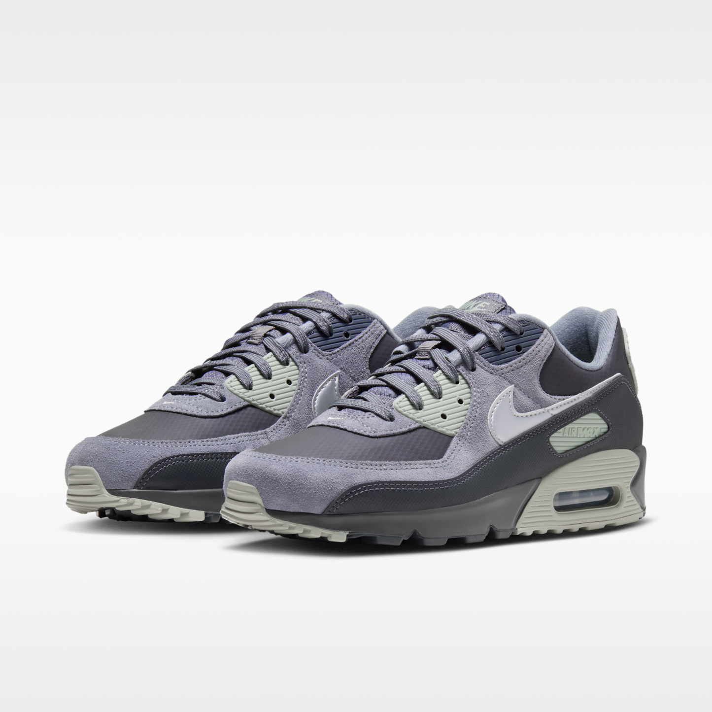 Nike Air Max 90 - Iron Grey/Anthracite/Cool Grey/Metallic Silver - 5
