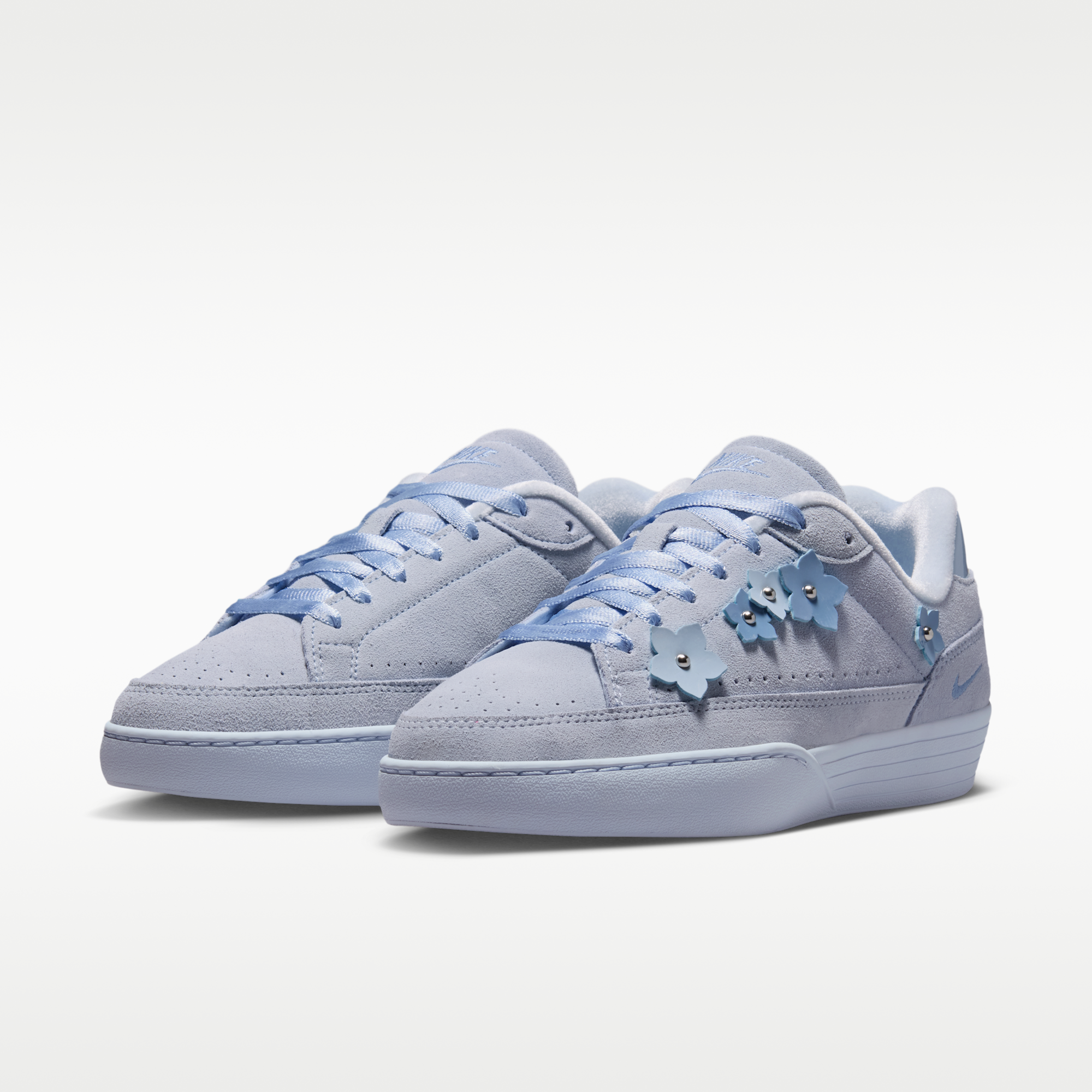 Nike Tennis Centre "Florette" - Hydrogen Blue/Hydrogen Blue/Metallic Silver/Work Blue - 5