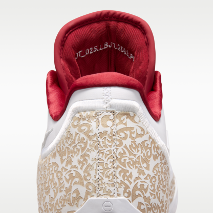 LeBron XXIII - Λευκό/Team Red/Metallic Silver - 9