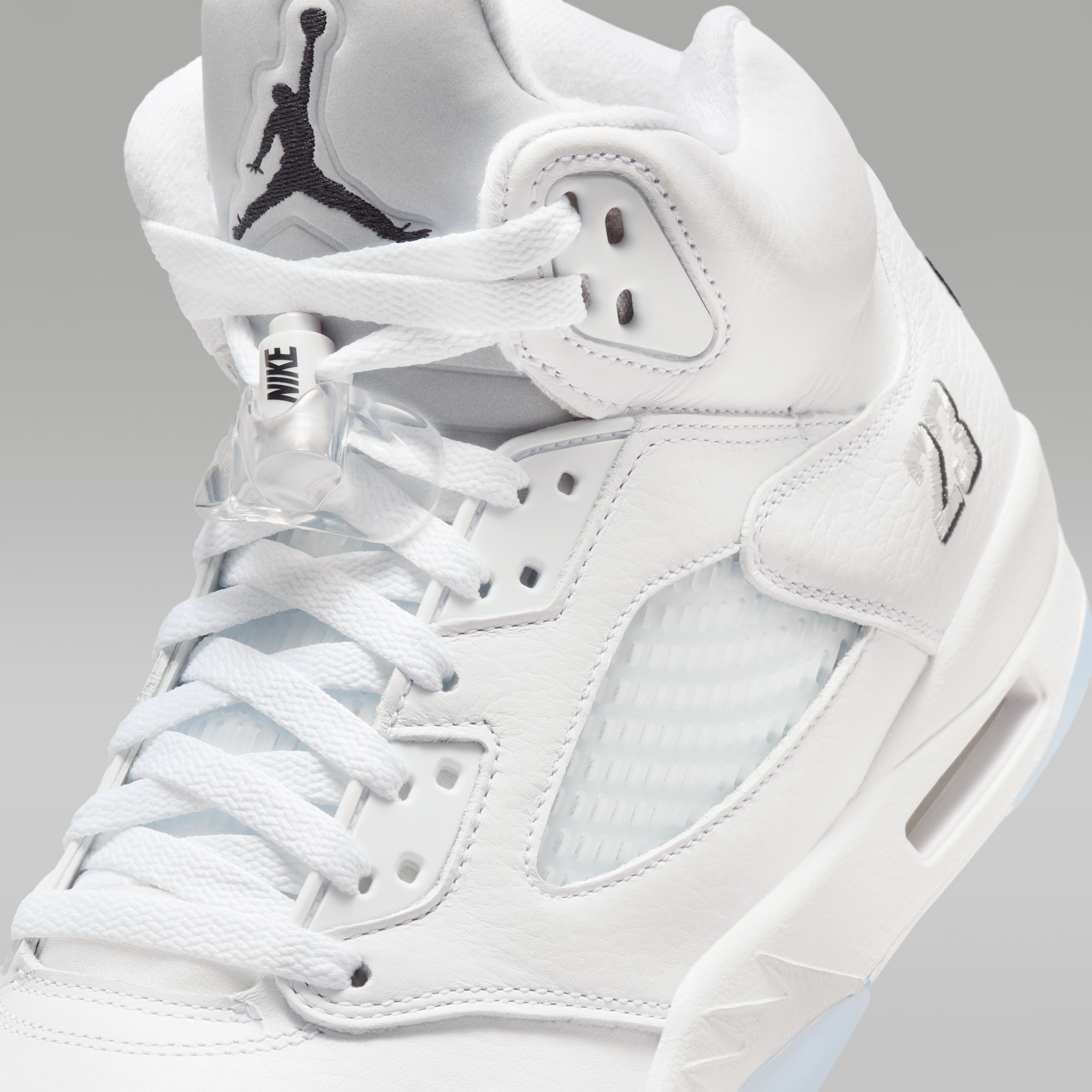 Air Jordan 5 Retro OG "White Metallic" - Λευκό/Metallic Silver/Μαύρο - 7