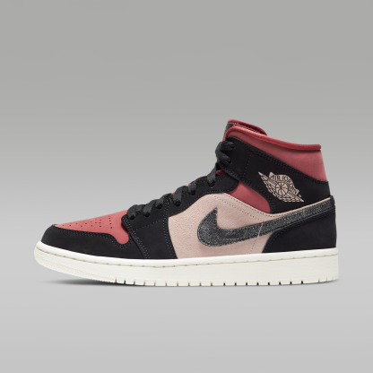 Air Jordan 1 Mid - Particle Beige/Canyon Rust/Sail/Μαύρο - 1