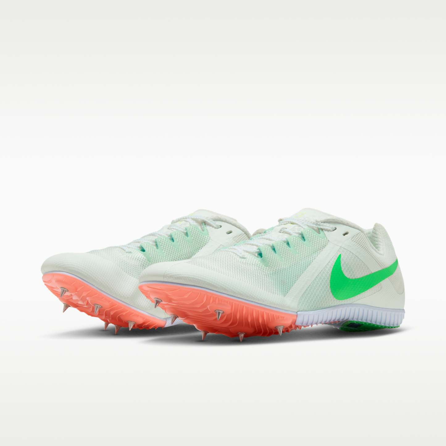 Nike Zoom Rival Multi - Summit White/Crimson Tint/Palest Purple/Electro Green - 5