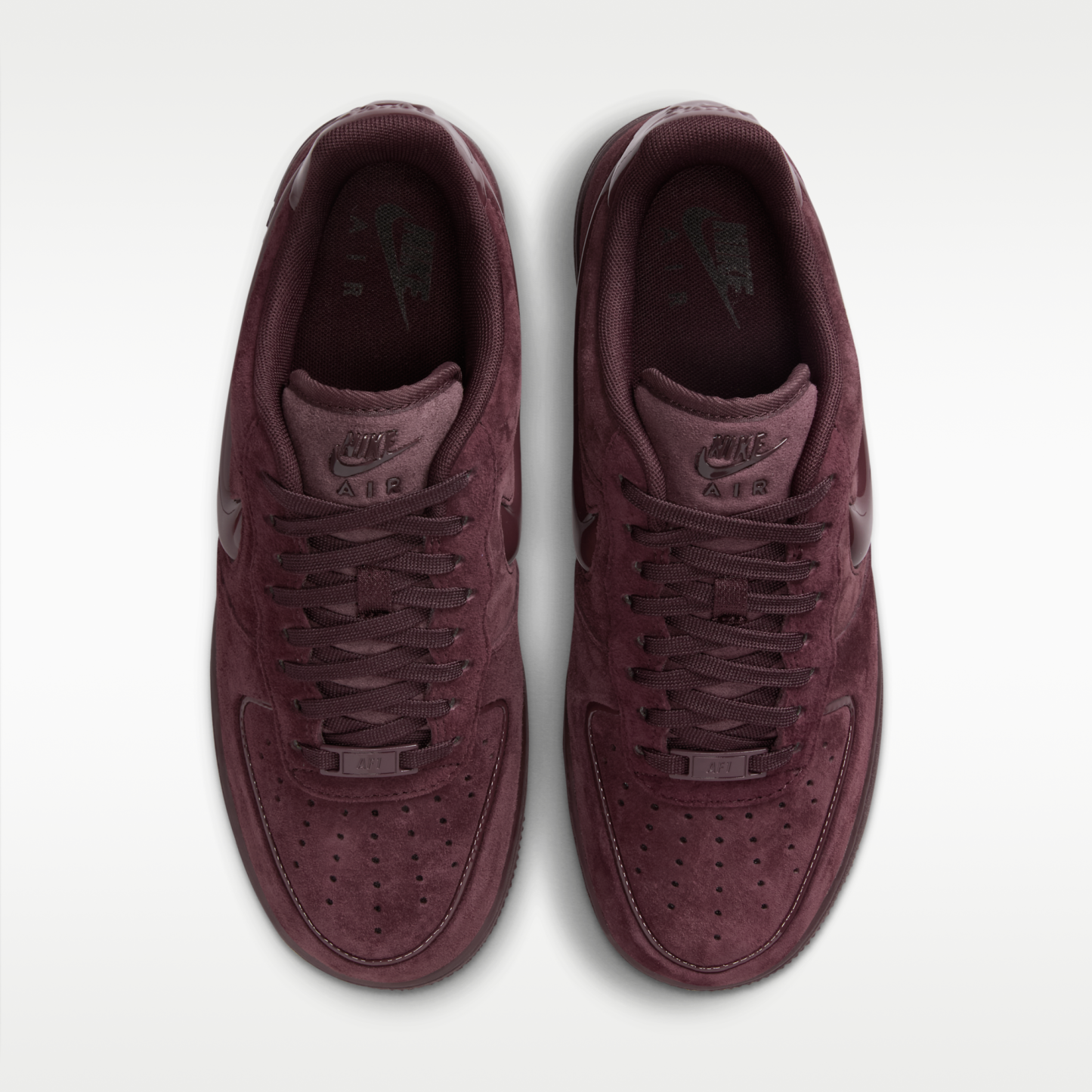 Nike Air Force 1 '07 - Burgundy Crush/Μαύρο/Burgundy Crush - 4