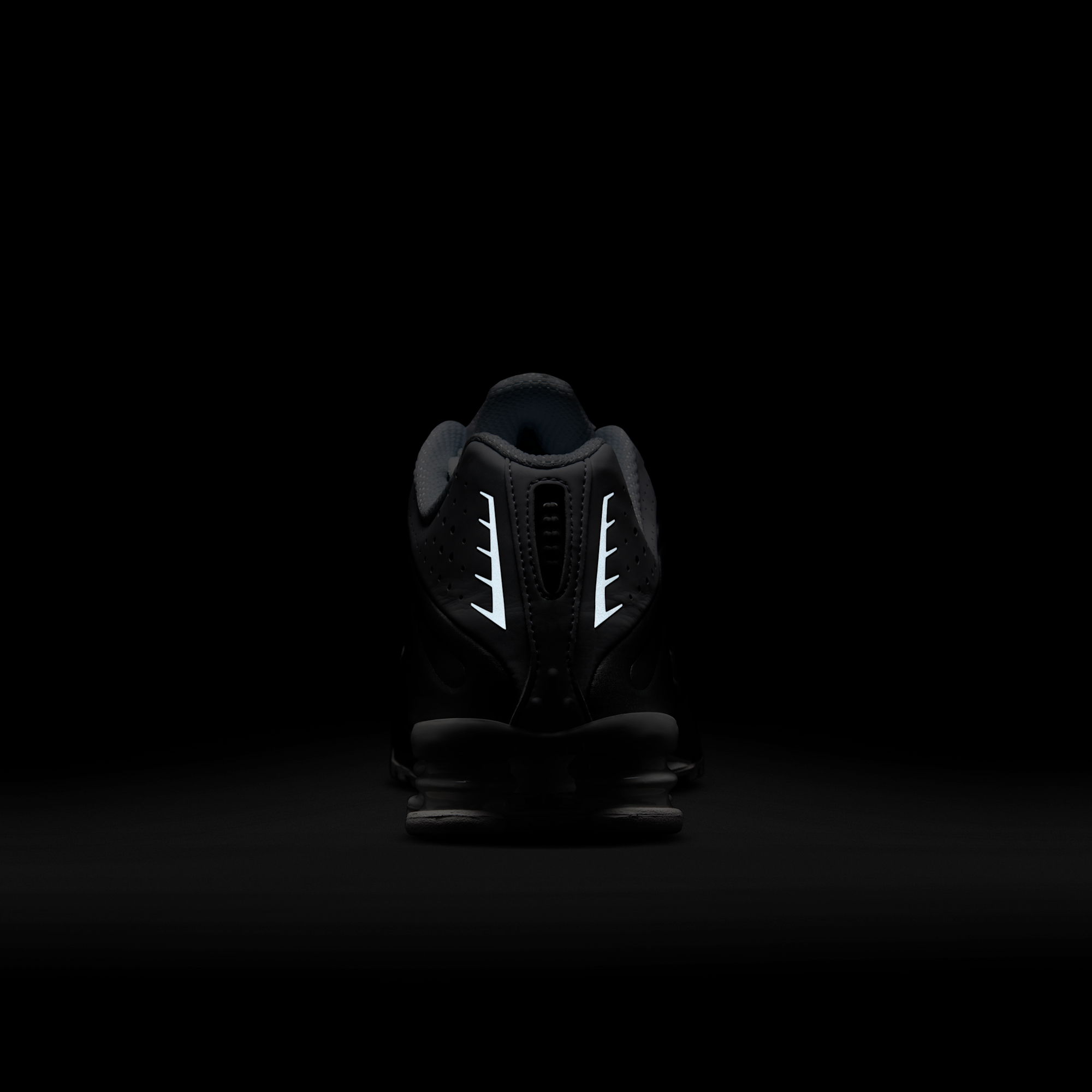 Nike Shox R4 - Λευκό/Λευκό/Bright Crimson/Metallic Silver - 10