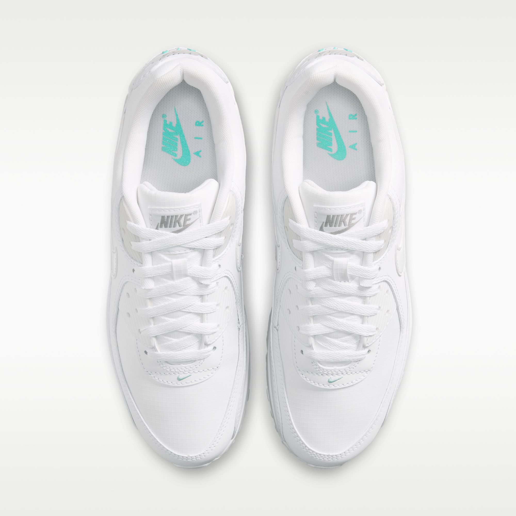 Nike Air Max 90 - Λευκό/Hyper Turquoise/Photon Dust - 4