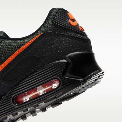 Nike Air Max 90 - Cargo Khaki/Μαύρο/Off Noir/Total Orange - 8