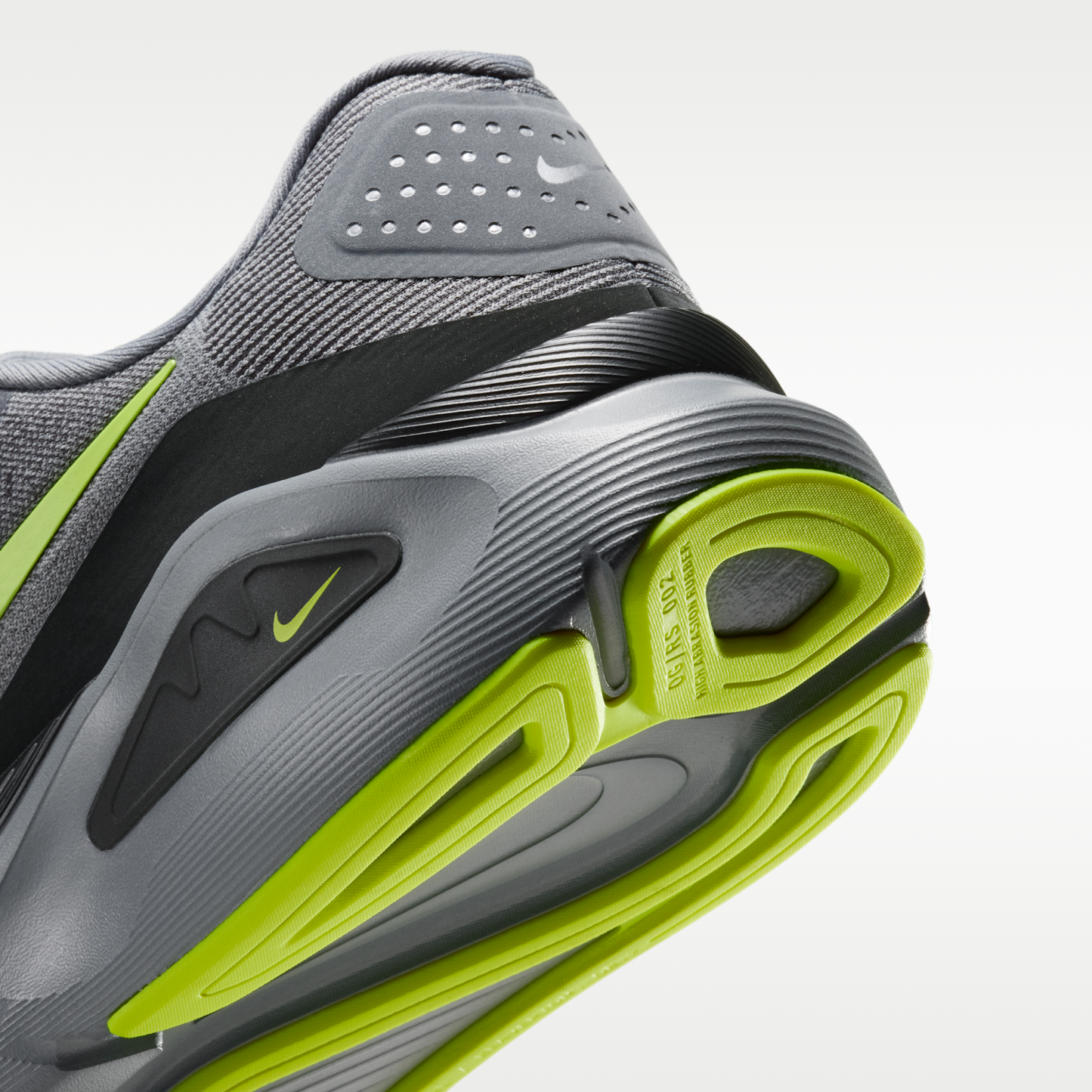 Nike Structure 26 - Cool Grey/Dark Smoke Grey/Λευκό/Lemon Venom - 8