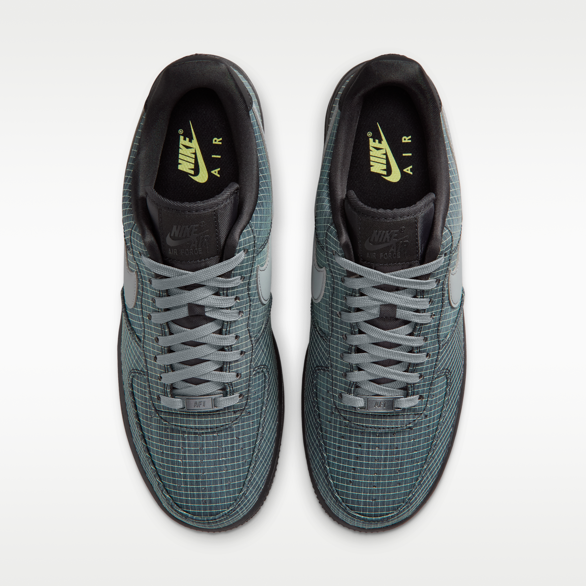 Nike Air Force 1 '07 LX Vibram - Μαύρο/Light Lemon Twist/Speed Yellow/Smoke Grey - 4