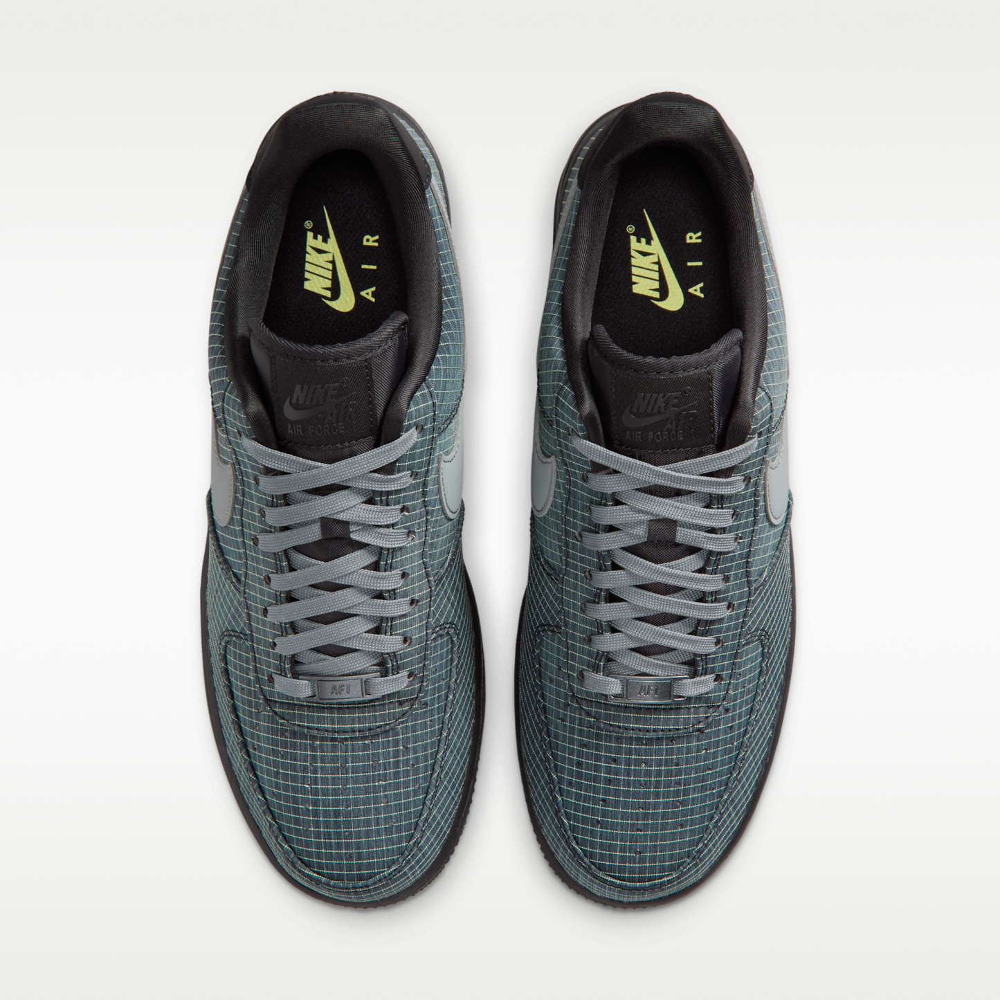 Nike Air Force 1 '07 LX Vibram - Μαύρο/Light Lemon Twist/Speed Yellow/Smoke Grey - 4