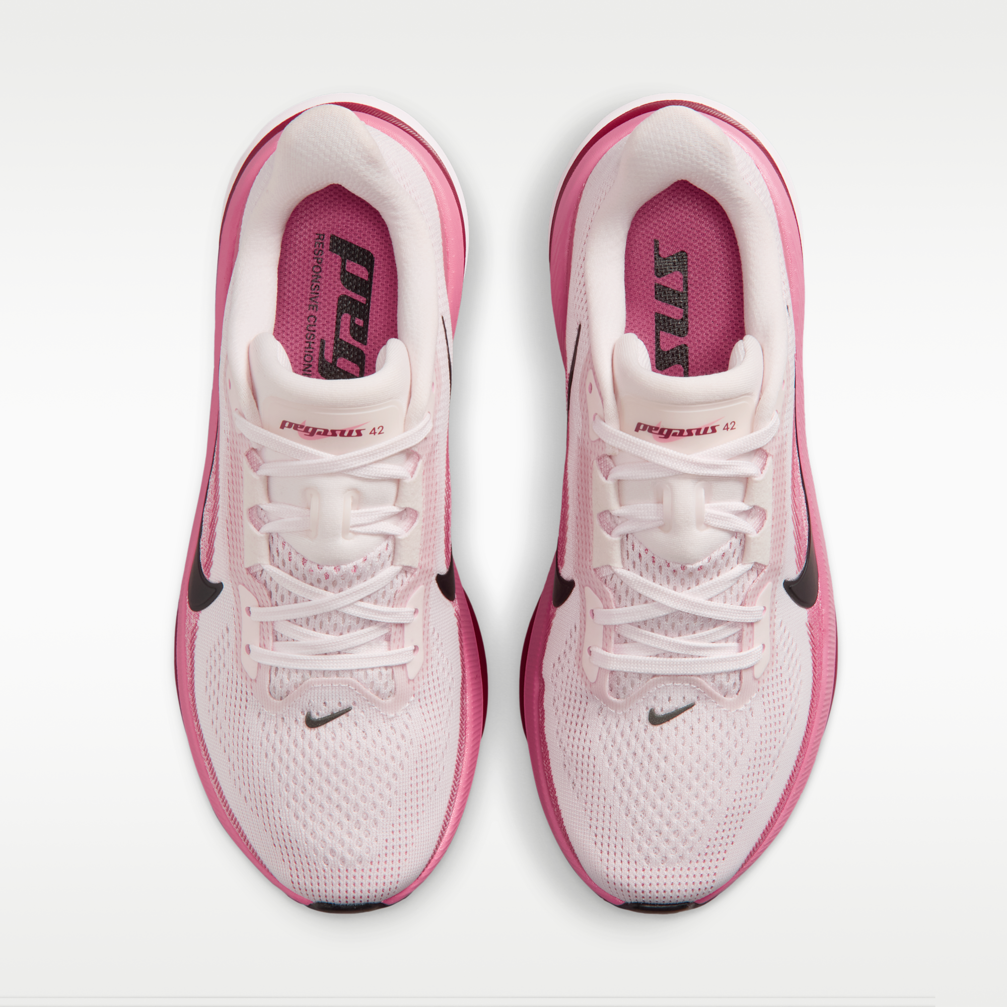 Nike Pegasus 42 - Pearl Pink/Peony/Team Crimson/Μαύρο - 4