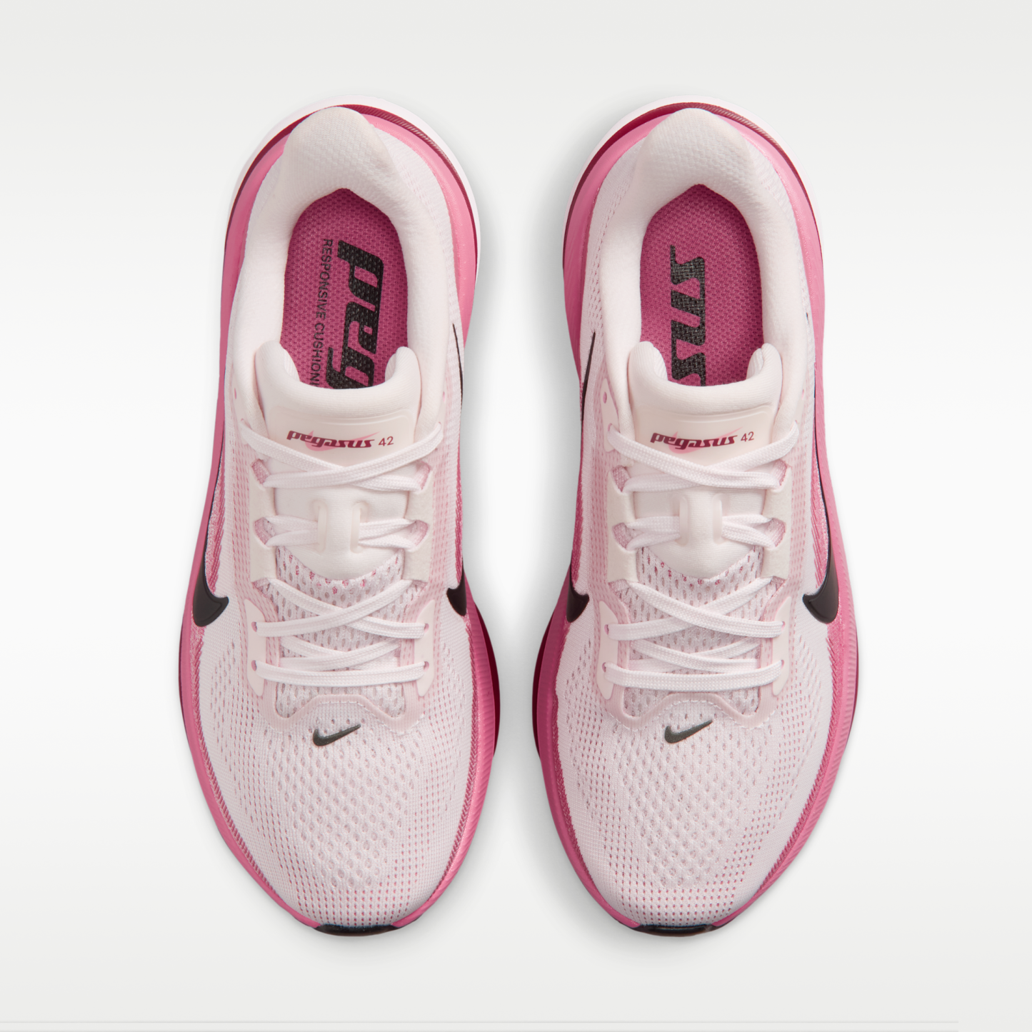 Nike Pegasus 42 - Pearl Pink/Peony/Team Crimson/Μαύρο - 4