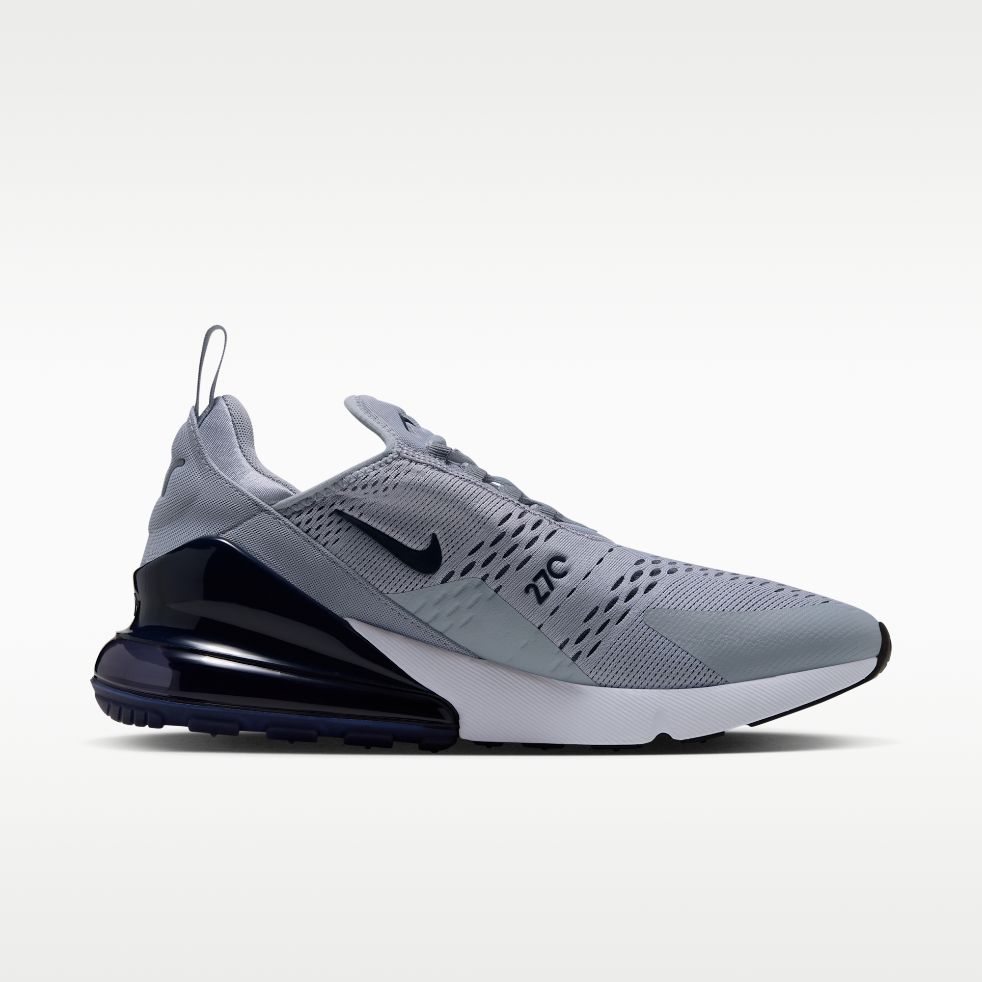 Nike Air Max 270 - Wolf Grey/Cool Grey/Λευκό/Obsidian - 3