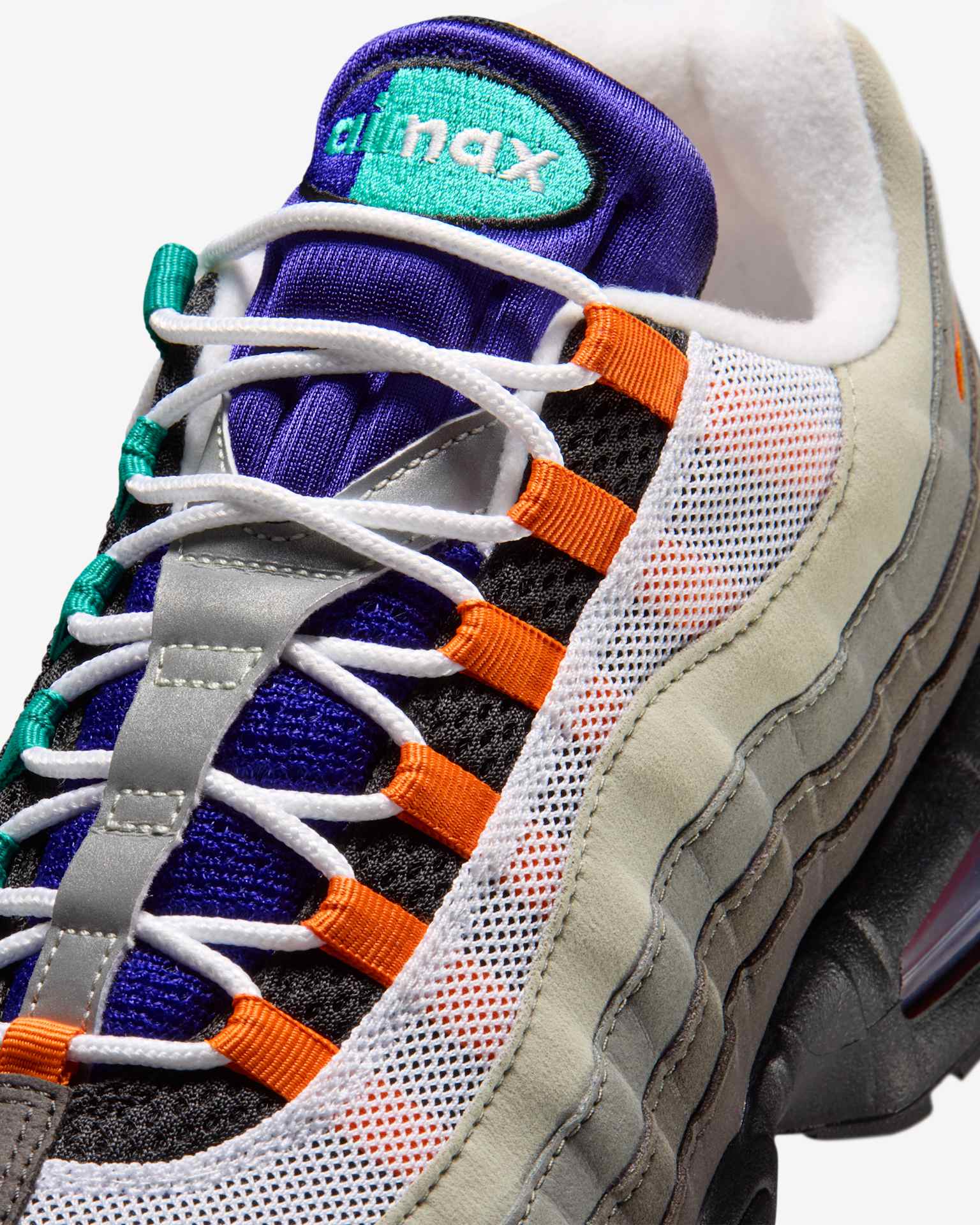 Nike Air Max 95 Big Bubble Premium - Μαύρο/Λευκό/Volt - 8