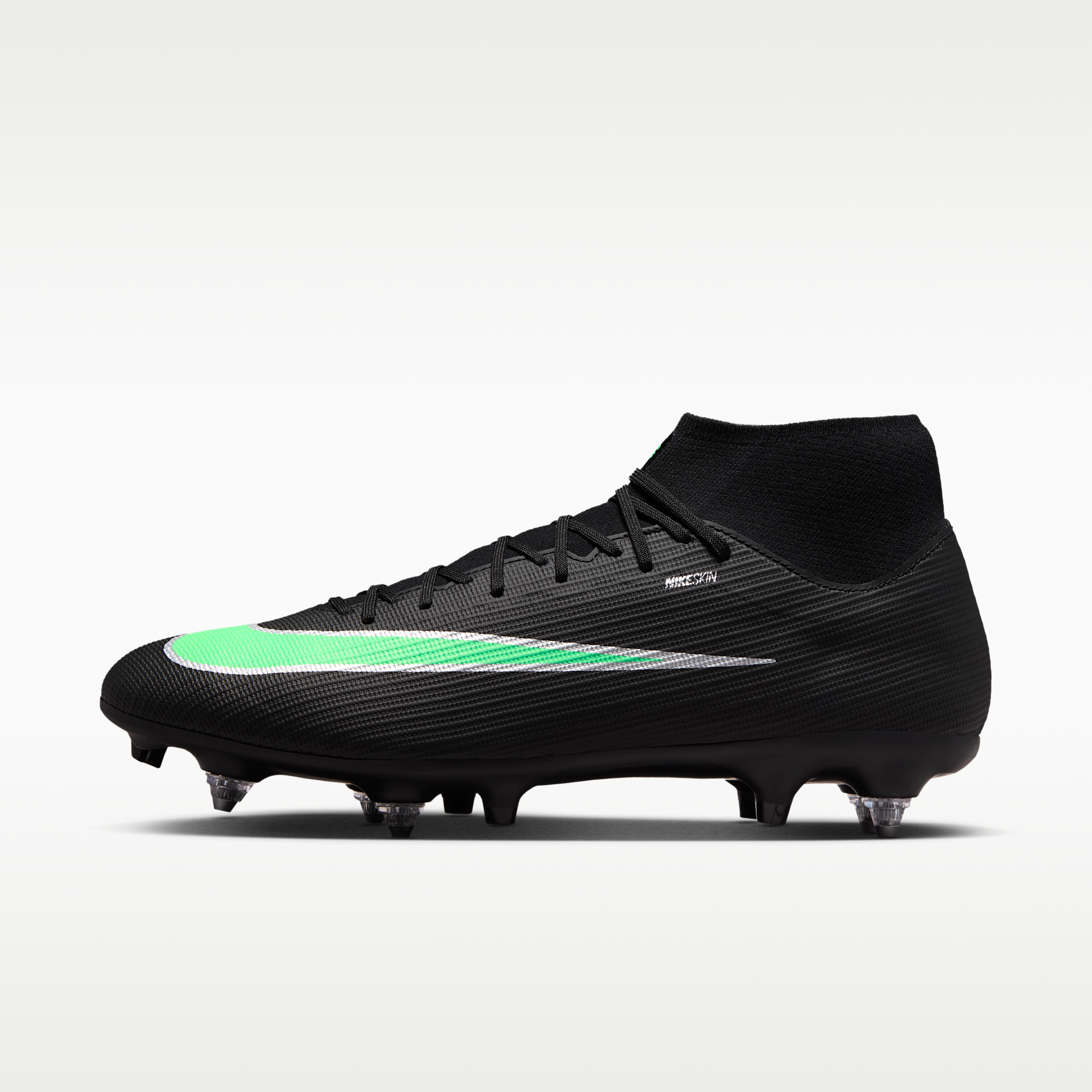 Nike Mercurial Superfly 11 Academy - Μαύρο/Μαύρο/Illusion Green (IO1492-001) - 1