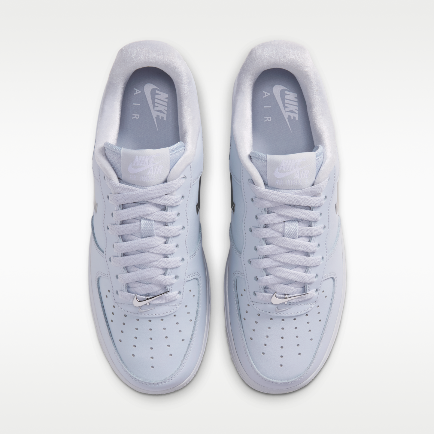 Nike Air Force 1 '07 - Pure Platinum/Λευκό/Metallic Silver - 4