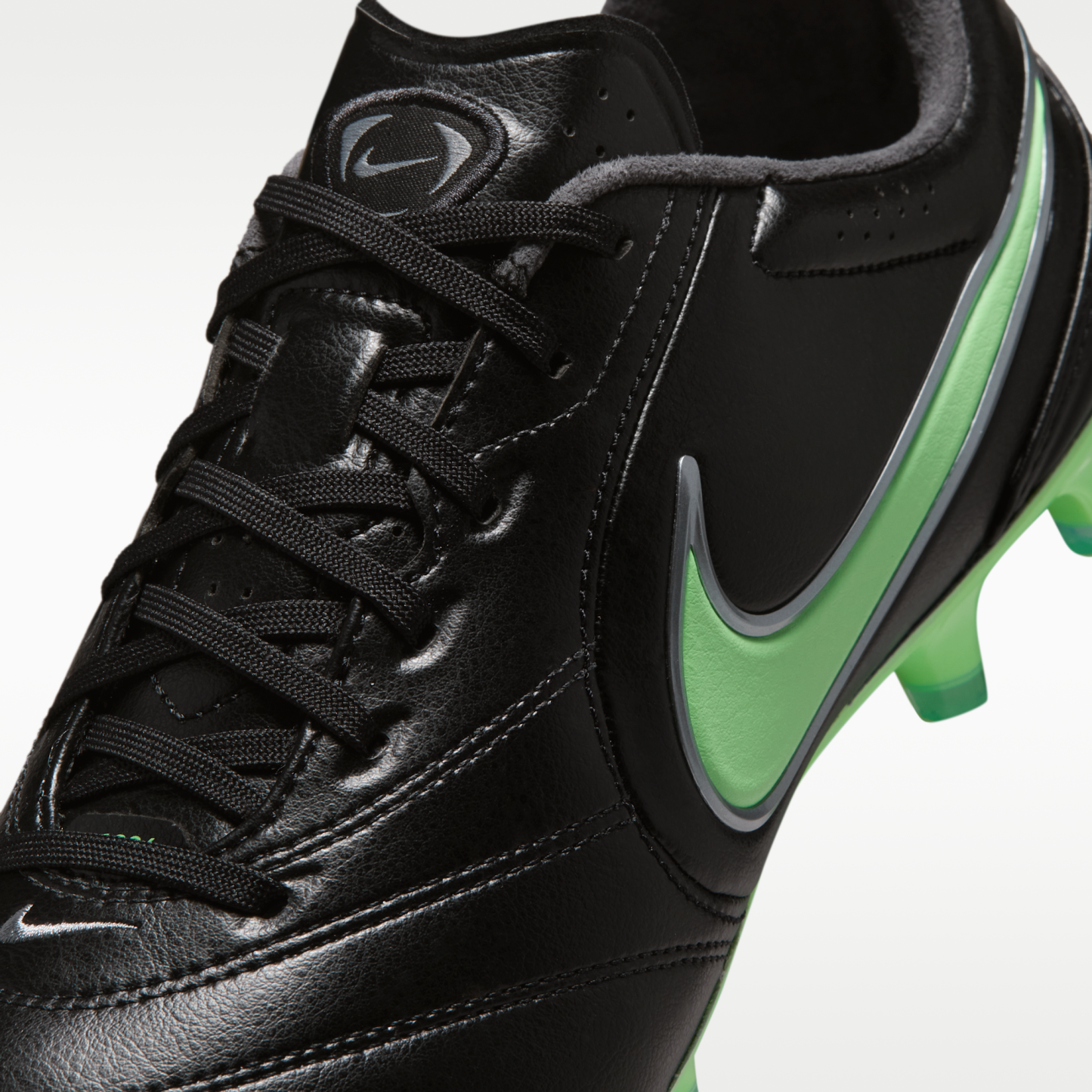 Nike Tiempo Ligera Pro - Μαύρο/Μαύρο/Illusion Green (HQ3158-002) - 8