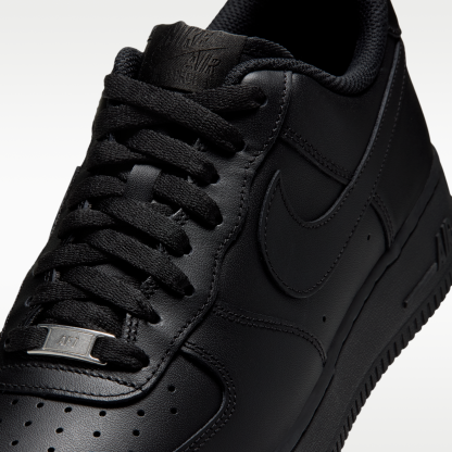 Nike Air Force 1 '07 - Μαύρο/Μαύρο - 7