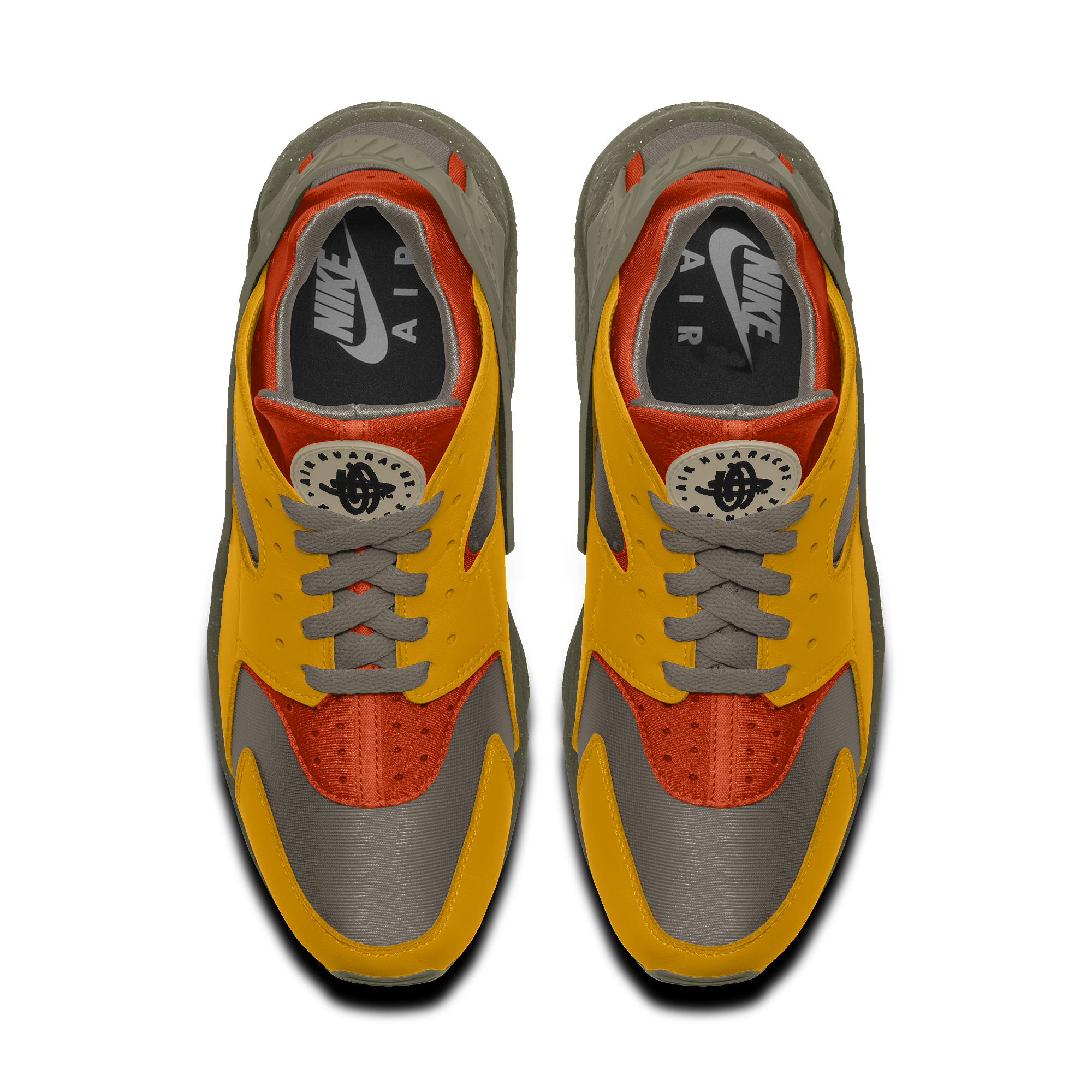 Nike Air Huarache By You - Πολύχρωμο/Πολύχρωμο/Πολύχρωμο (8657341190) - 4