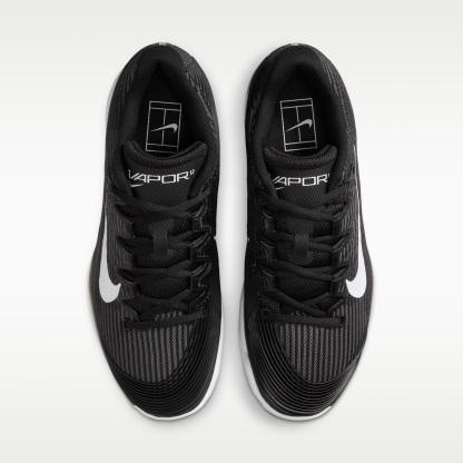 Nike Vapor 12 - Μαύρο/Dark Smoke Grey/Λευκό - 4