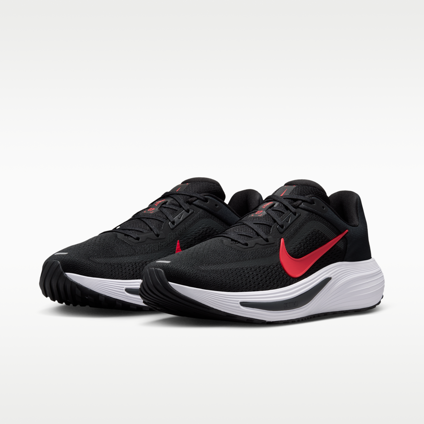 Nike Quest 7 - Μαύρο/Λευκό/Anthracite/Red Orbit - 5