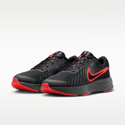 Nike Run Defy - Μαύρο/Anthracite/Bright Crimson - 5