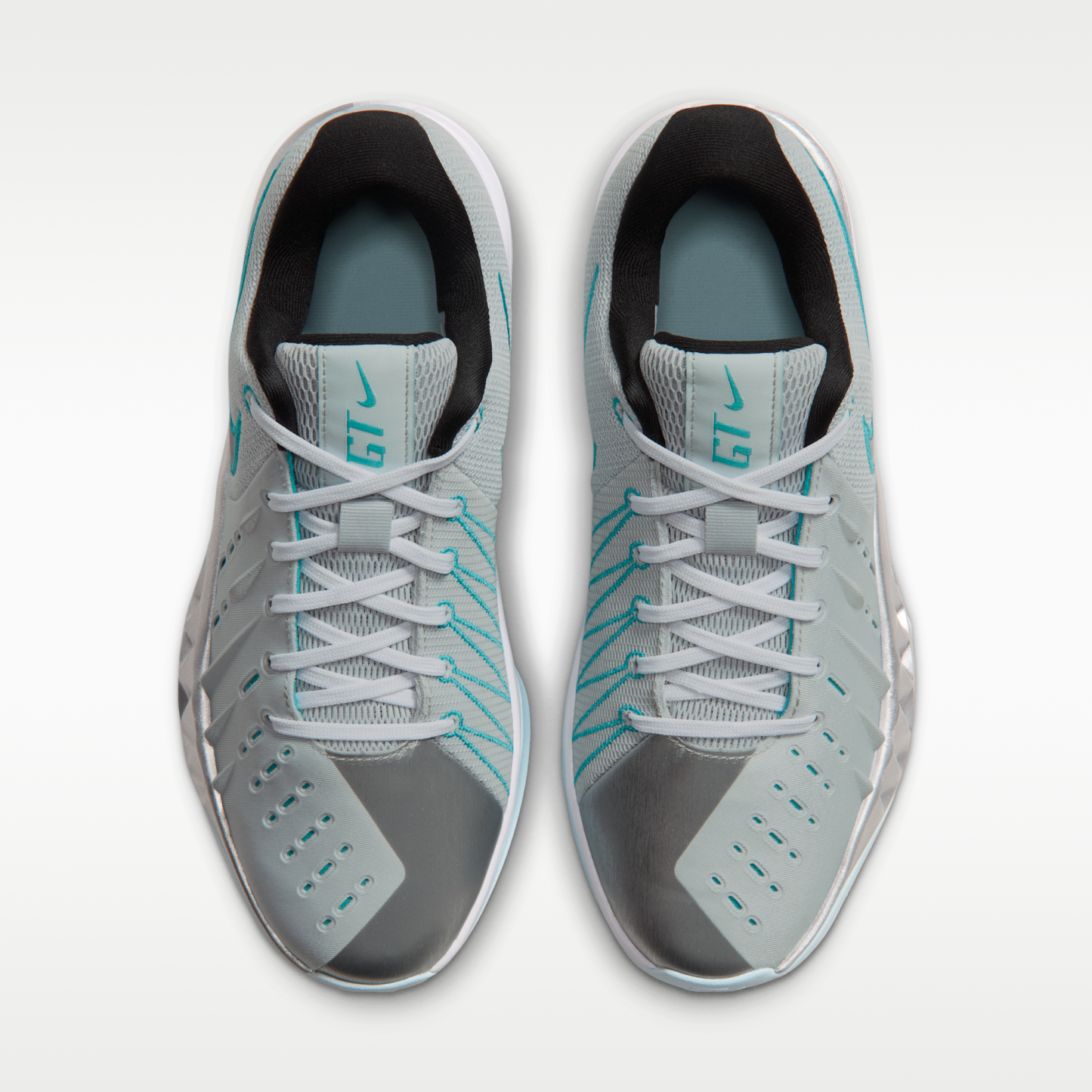 Nike G.T. Cut Academy 2 - Pure Platinum/Dusty Cactus/Glacier Blue/Metallic Silver - 4