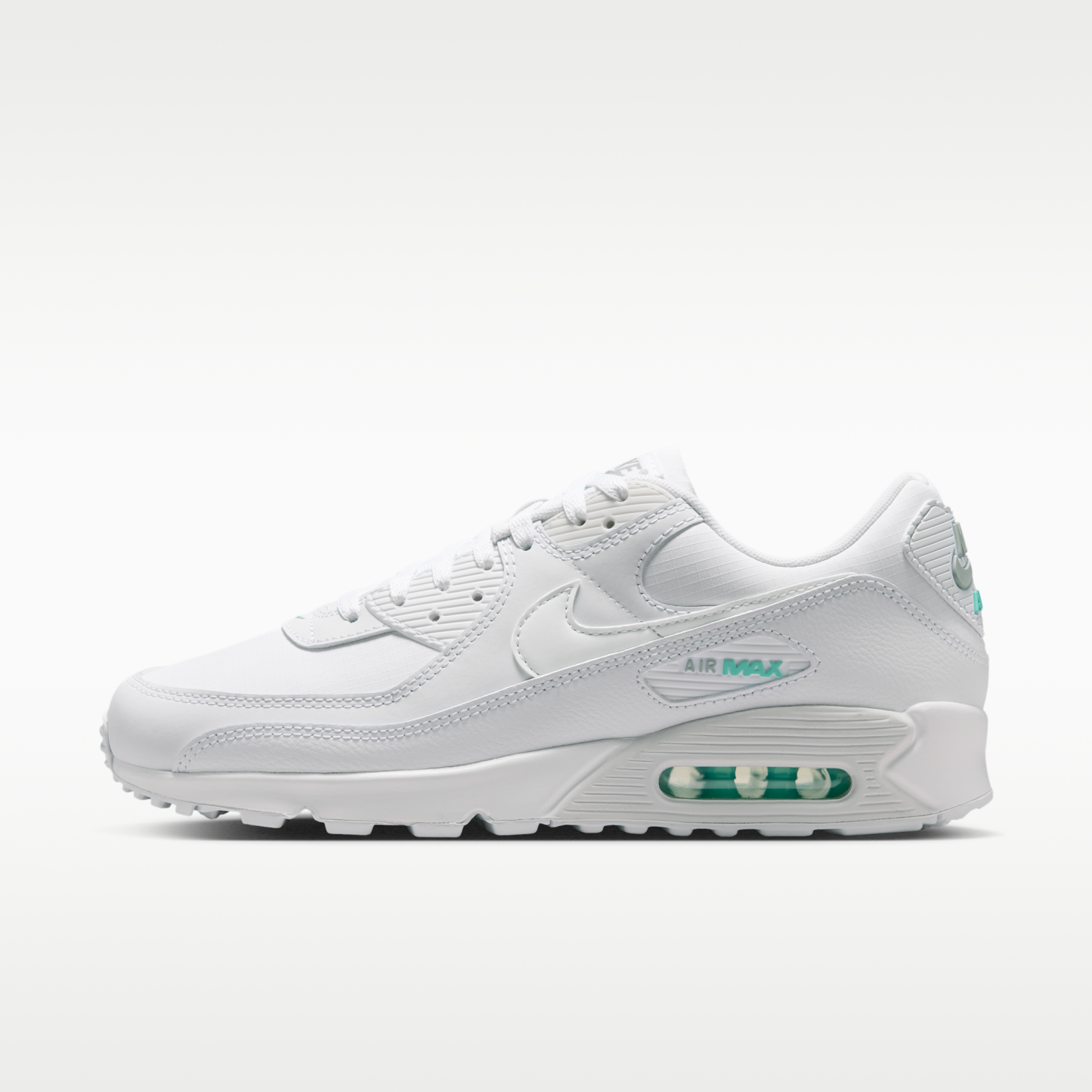 Nike Air Max 90 - Λευκό/Hyper Turquoise/Photon Dust - 1