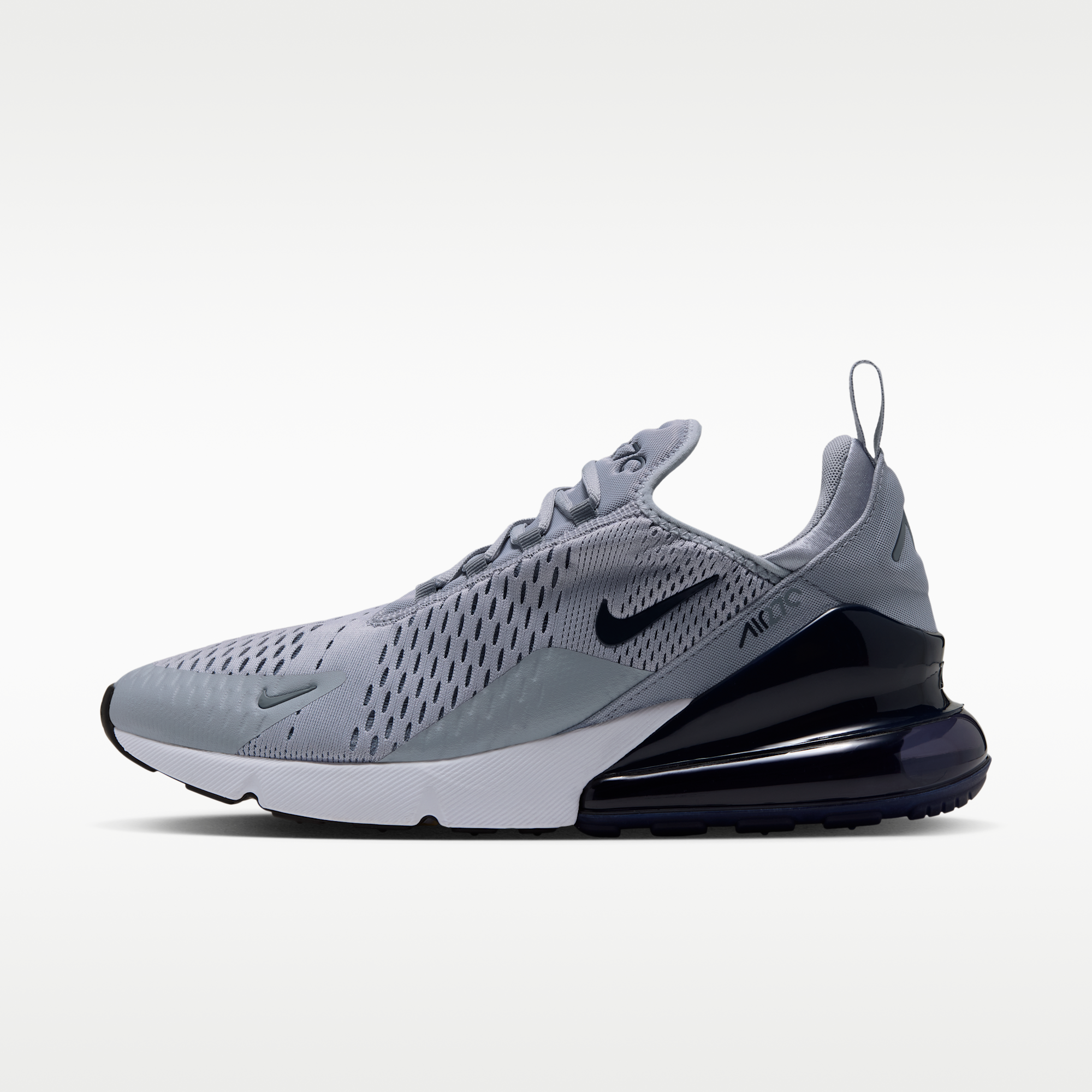 Nike Air Max 270 - Wolf Grey/Cool Grey/Λευκό/Obsidian - 1