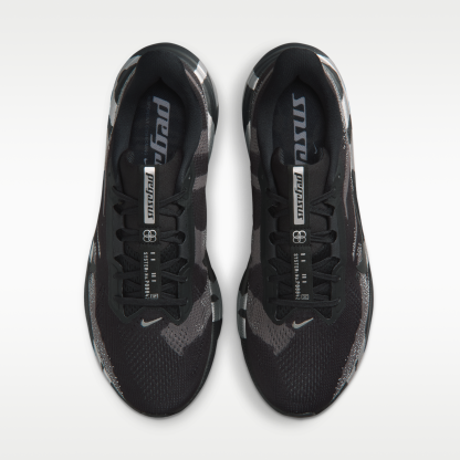 Nike Pegasus 42 - Μαύρο/Medium Ash/Metallic Silver/Μαύρο - 4