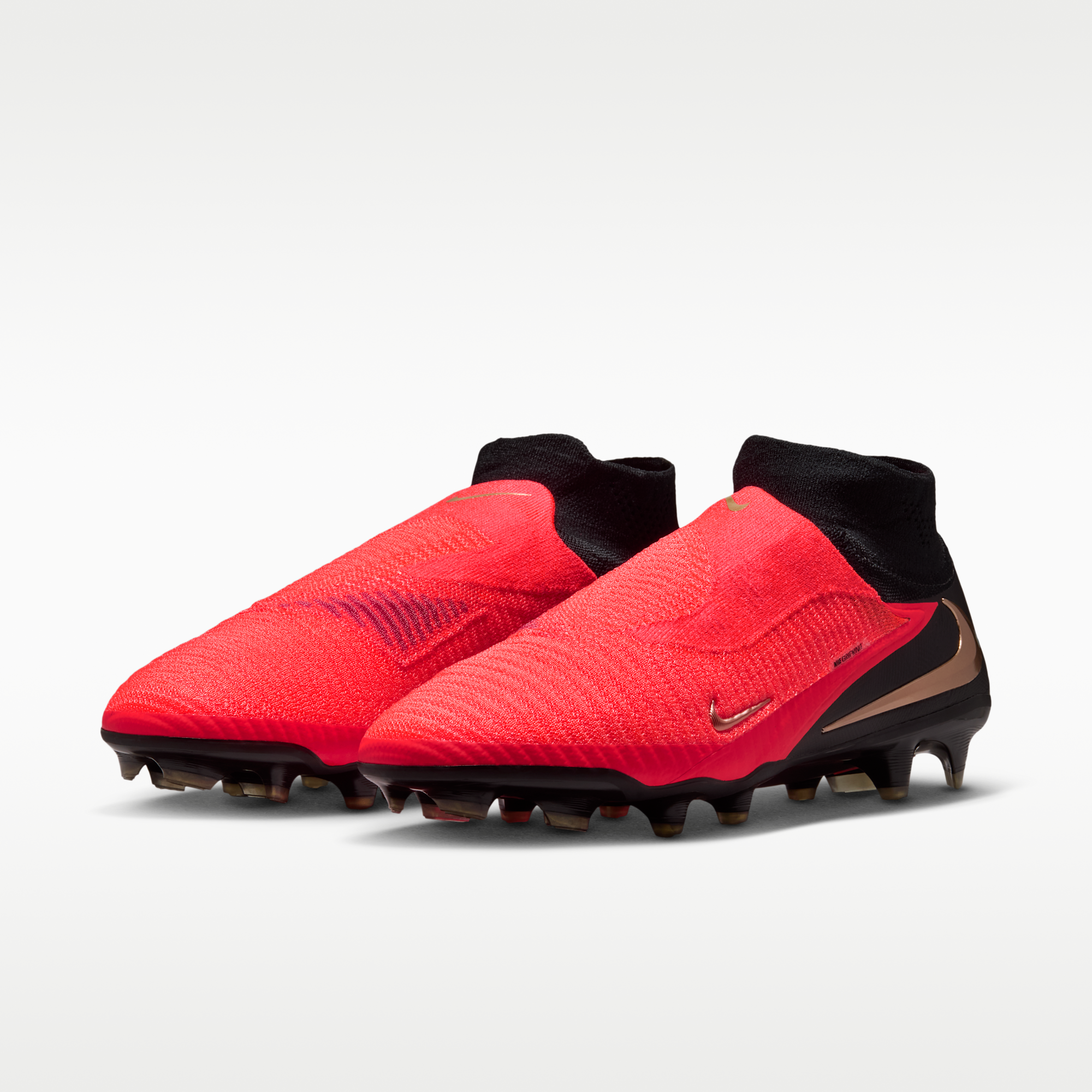 Nike Phantom 6 High Elite - Bright Crimson/Bright Crimson/Μαύρο (HJ2147-600) - 5