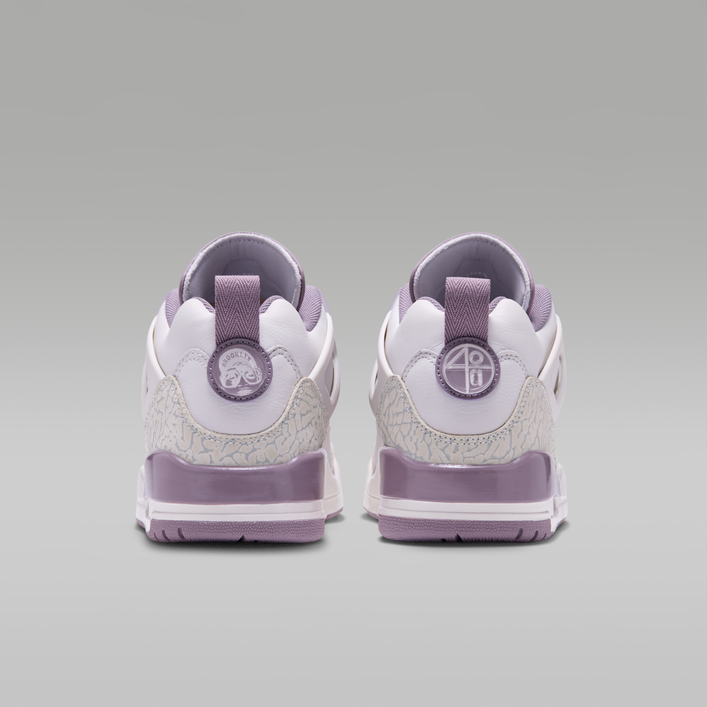 Jordan Spizike Low - Swan/Light Smoke Grey/Purple Smoke - 6