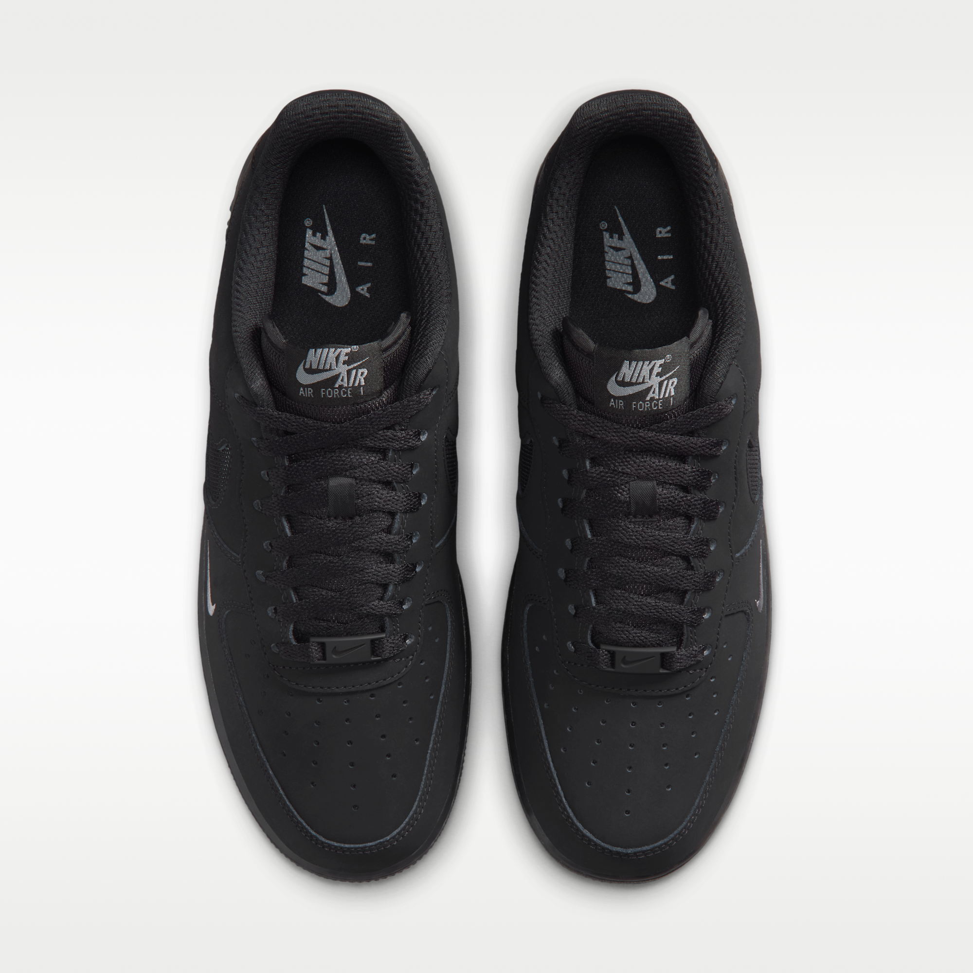 Nike Air Force 1 '07 LV8 - Μαύρο/Cool Grey/Cool Grey - 4