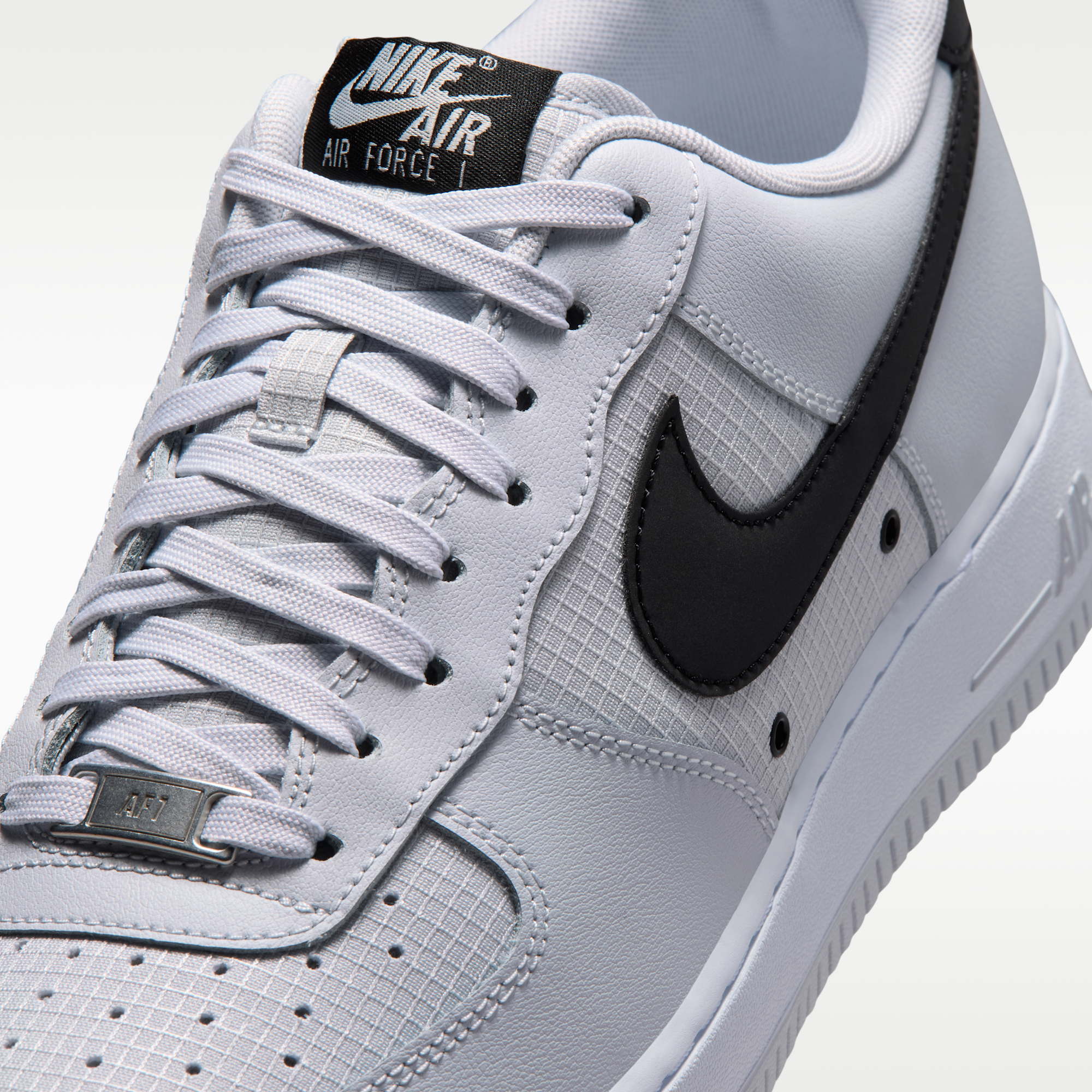 Nike Air Force 1 '07 LV8 - Geyser Grey/Λευκό/Μαύρο - 7