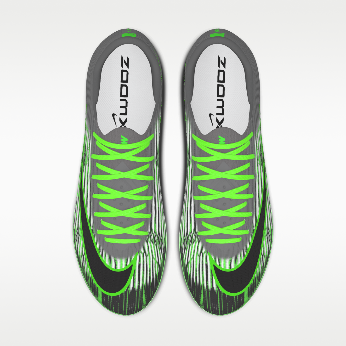 Nike Mercurial Superfly 11 Elite By You - Cool Grey/Cool Grey - 4