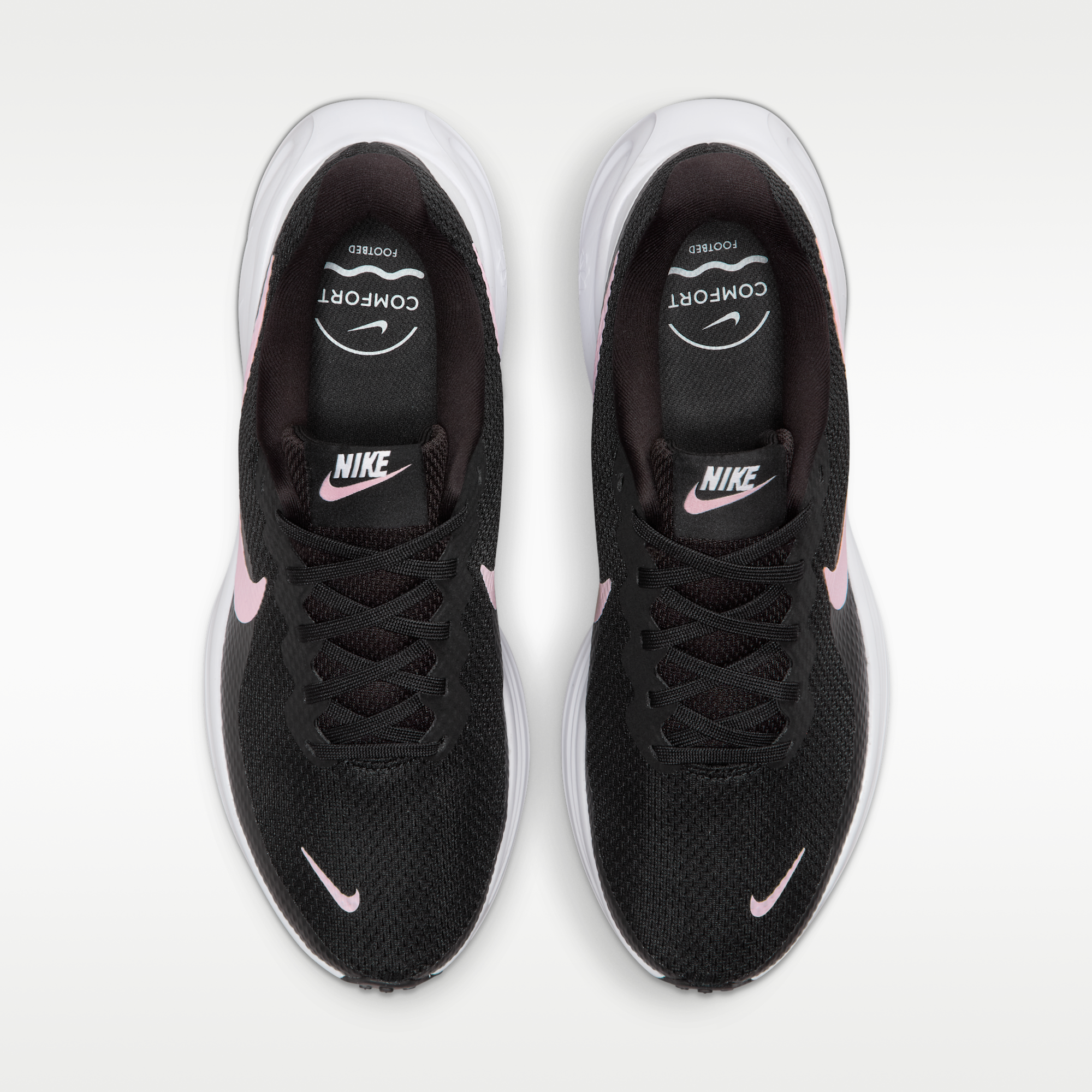 Nike Revolution 8 - Μαύρο/Λευκό/Anthracite/Pink Foam - 4